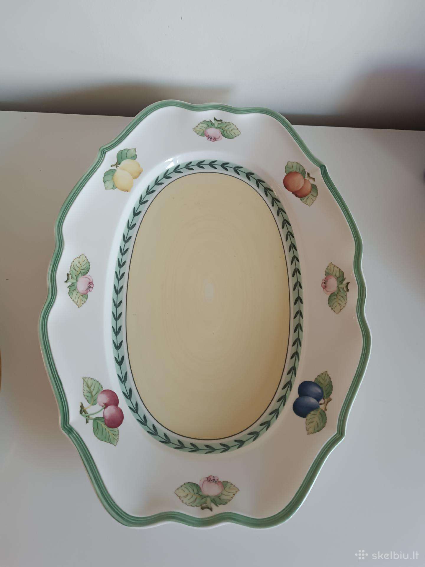 Vintažinė porcelianinė lėkštė Villeroy&boch