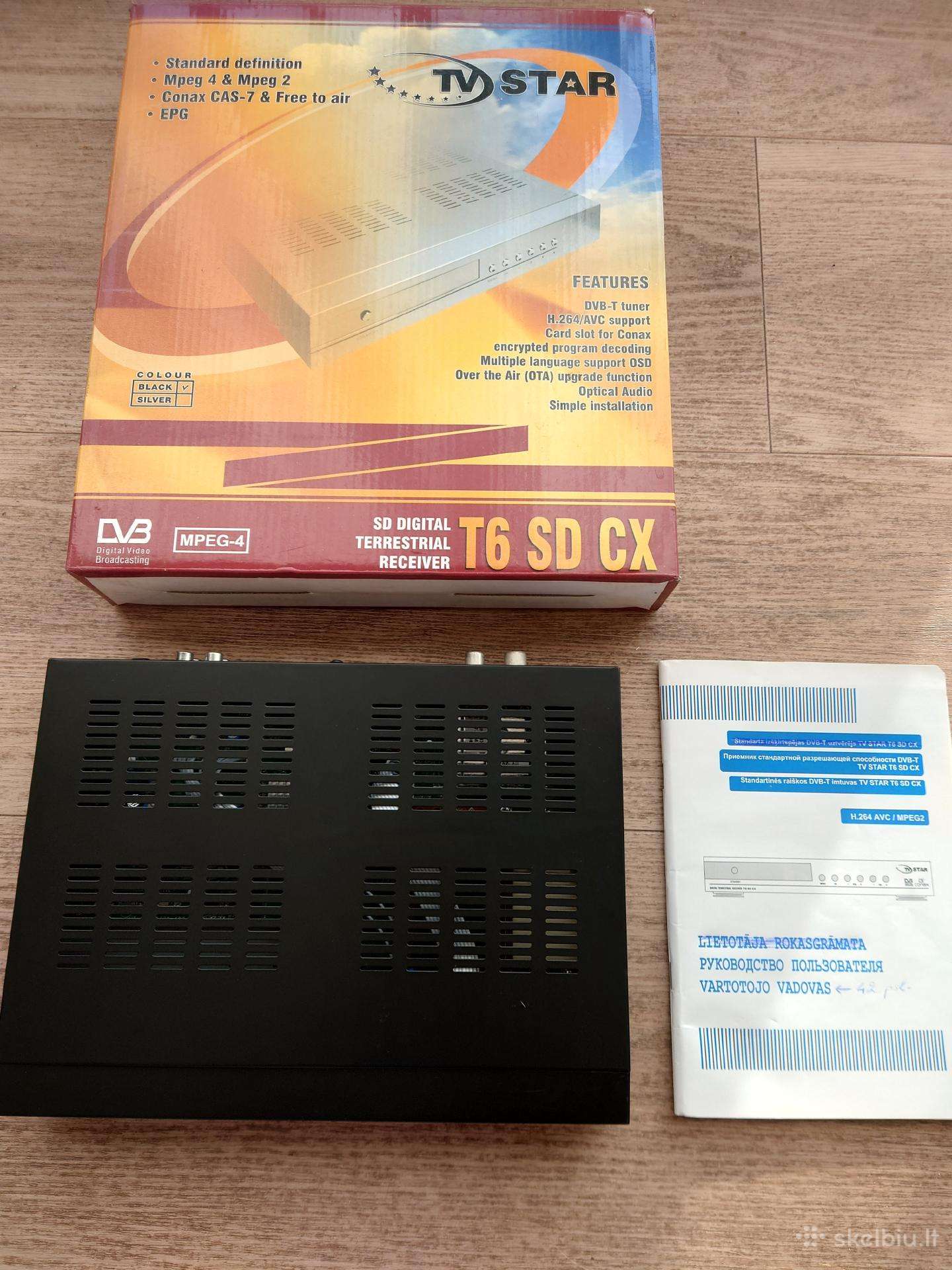 Dvb-t imtuvas TV Star T6