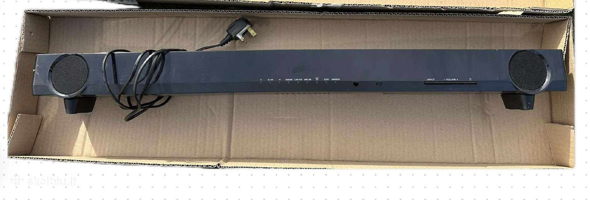 Yamaha Yas-201 Soundbar su žemų dažnių kolonėle