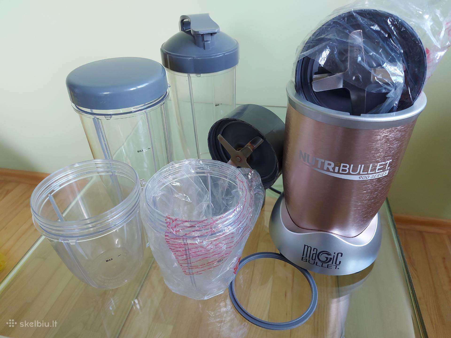 Nutribullet Pro 900w plakiklis su priedais
