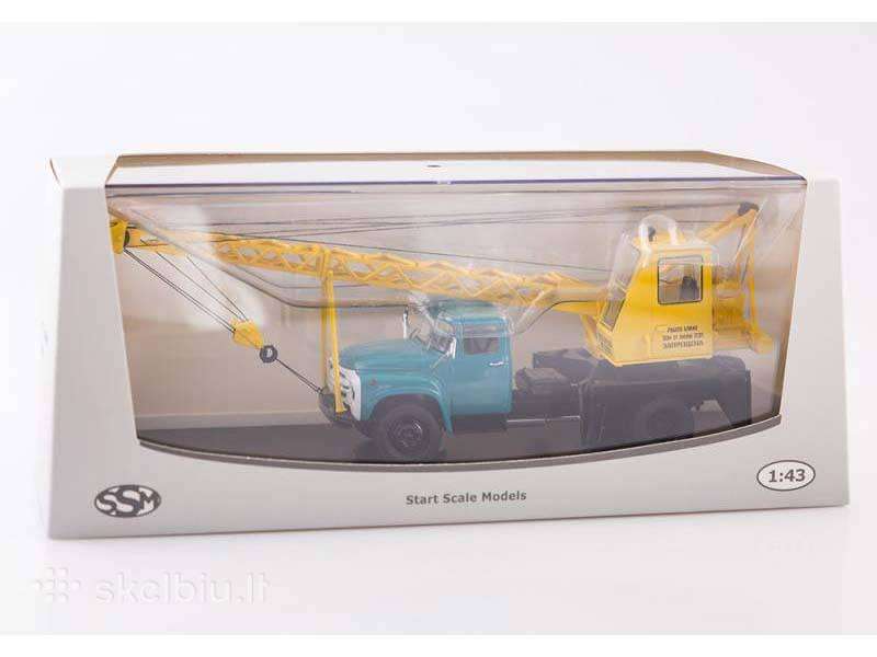 Zil 130 autokranas modeliukas