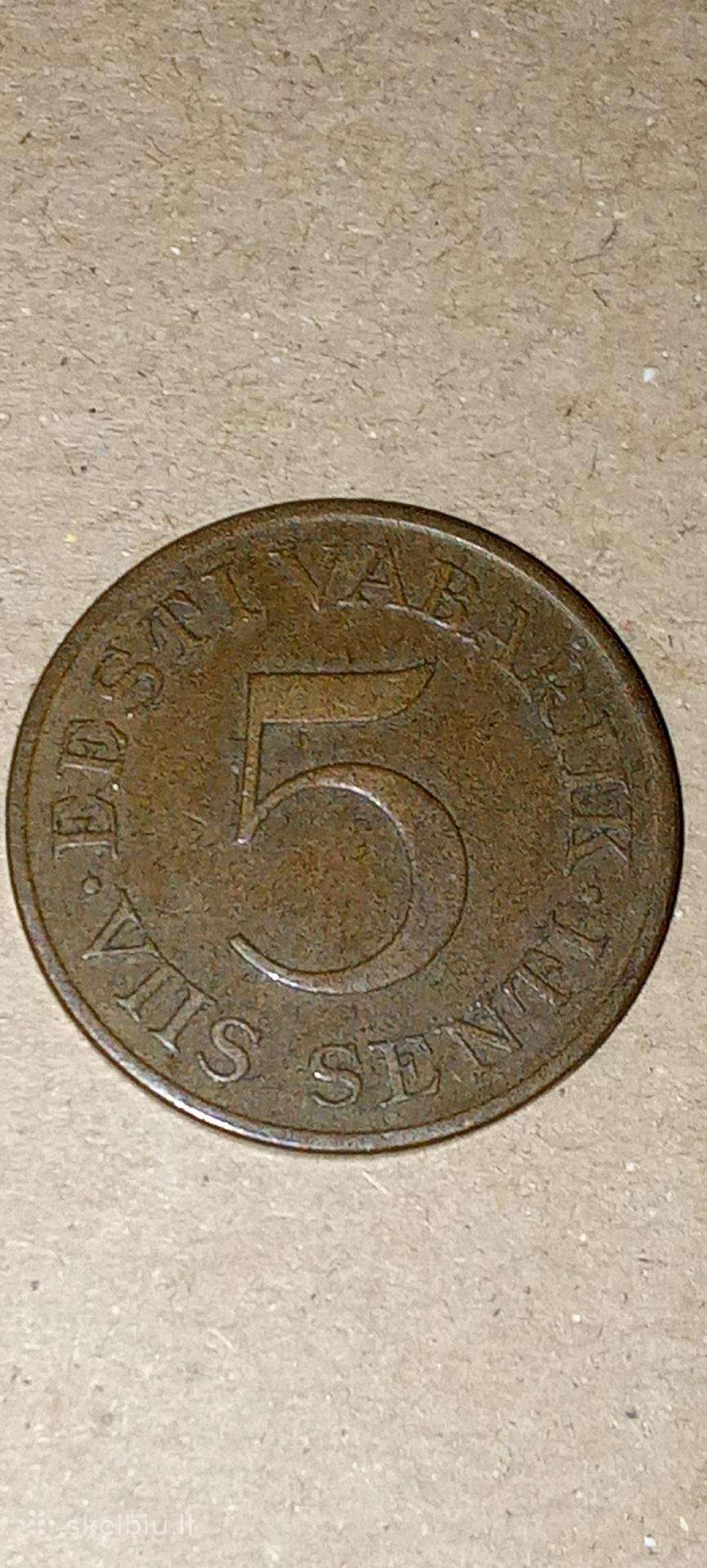 Estija 5 sentai 1931
