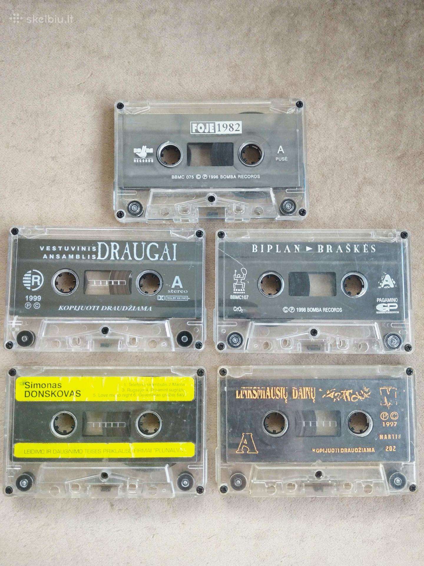 Audio kasetės