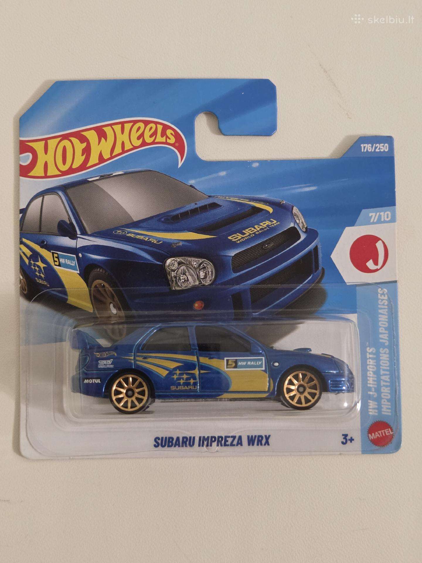 Hot Wheels Subaru Impreza Wrx