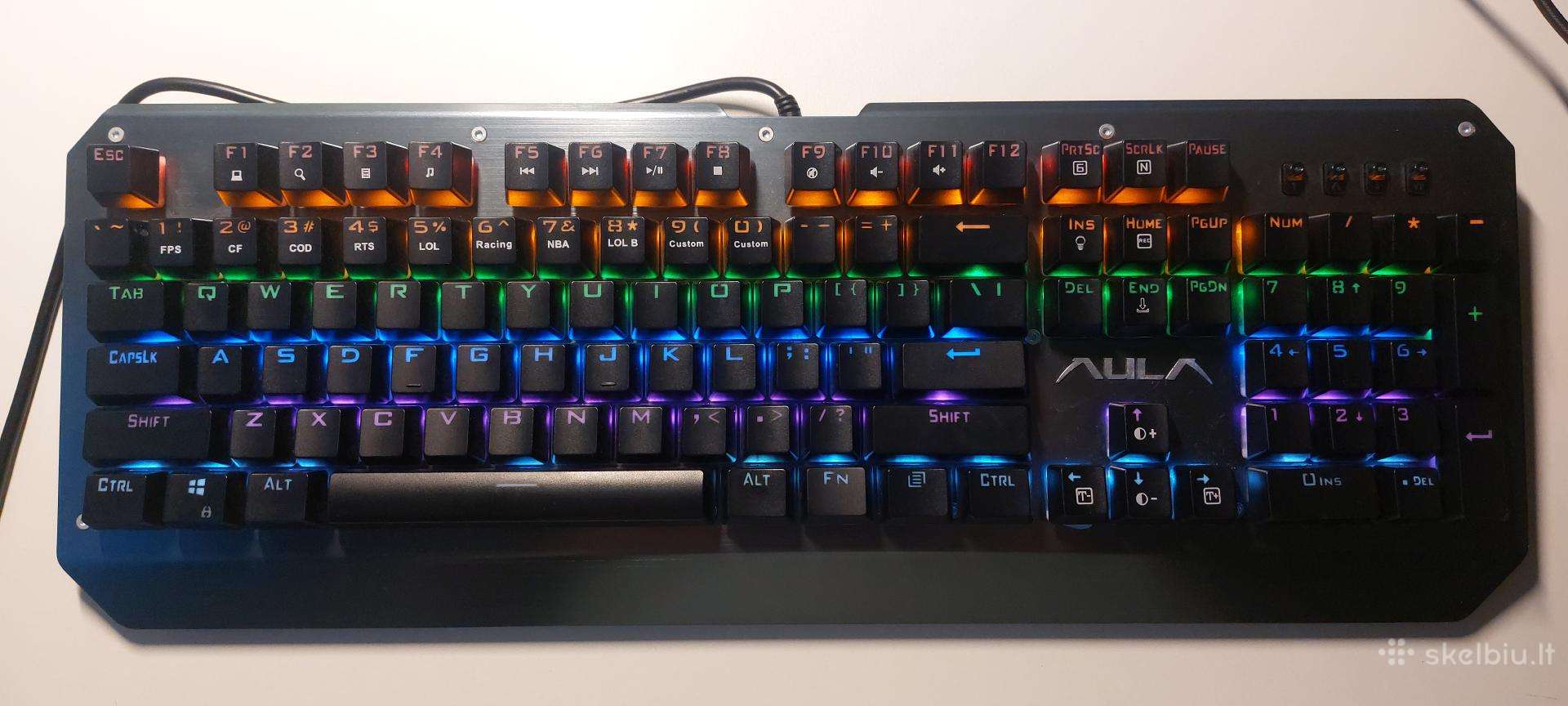 Mechaninė klaviatūra Aula Assault