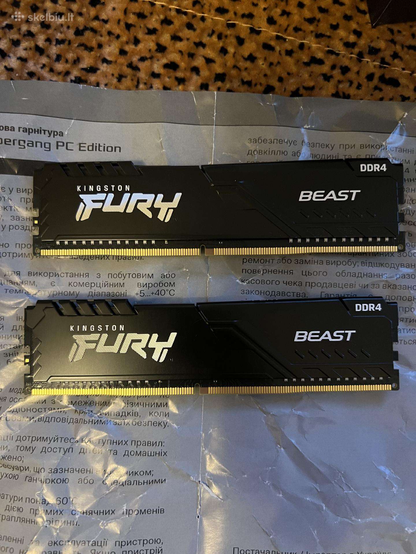 16 GB operatyviosios atminties