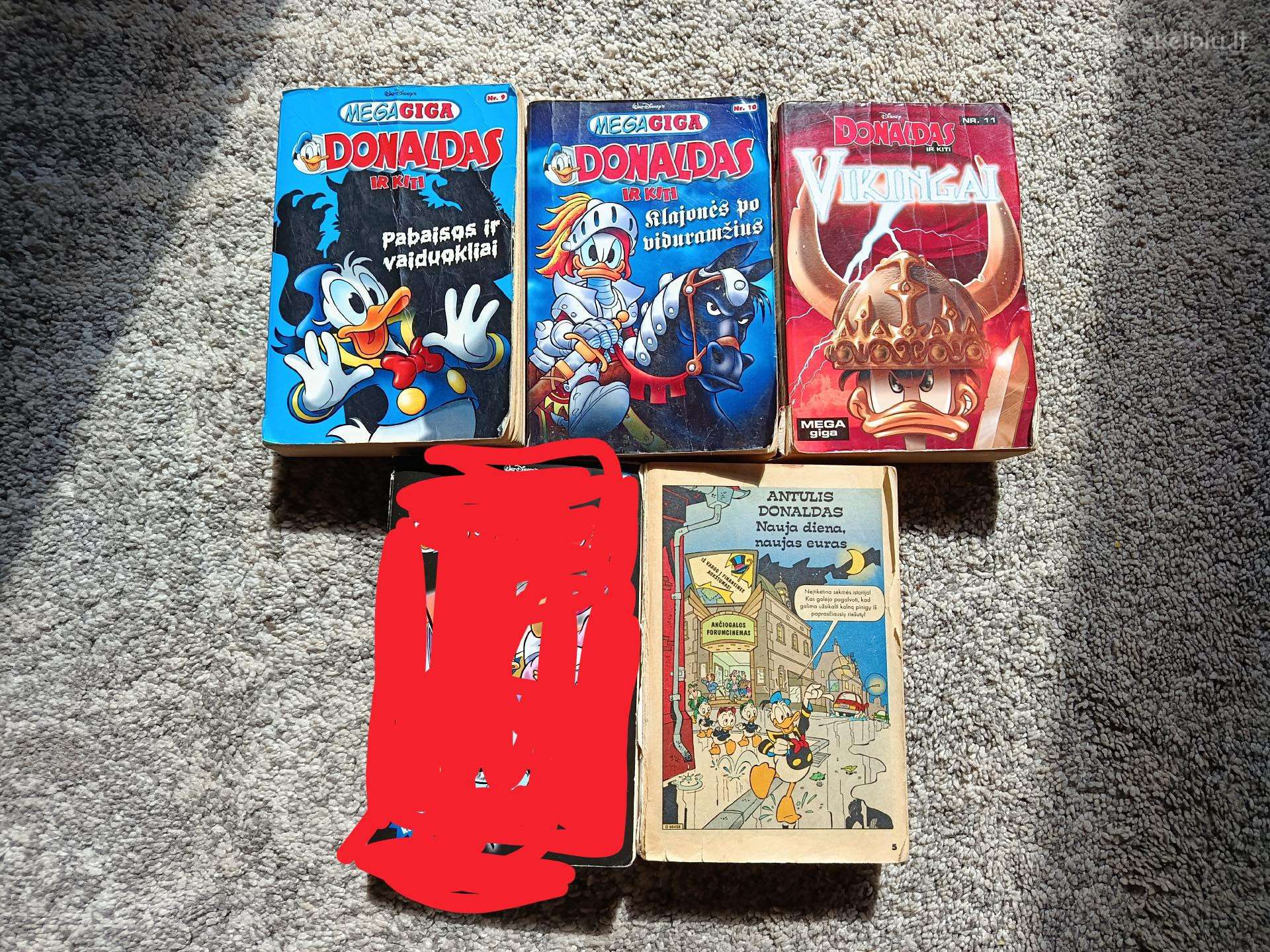 Donaldas ir kiti. Mega Giga (Nr. 9, 10, 11, 15)