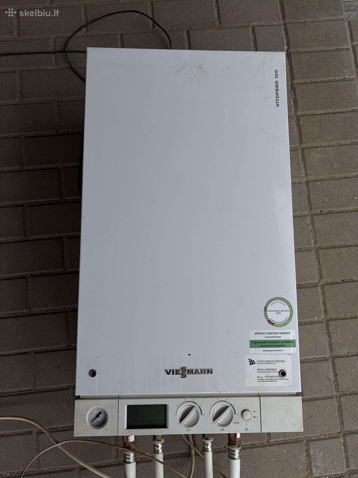 Parduodamas gero stovio, dujinis katilas Viessmann