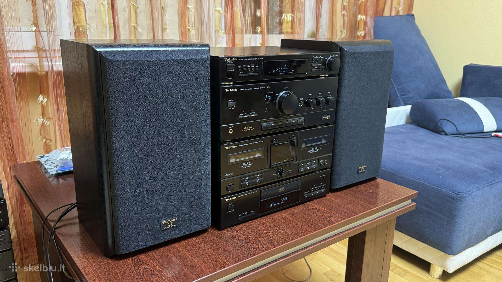 Technics Hi-fi stereo komplektas