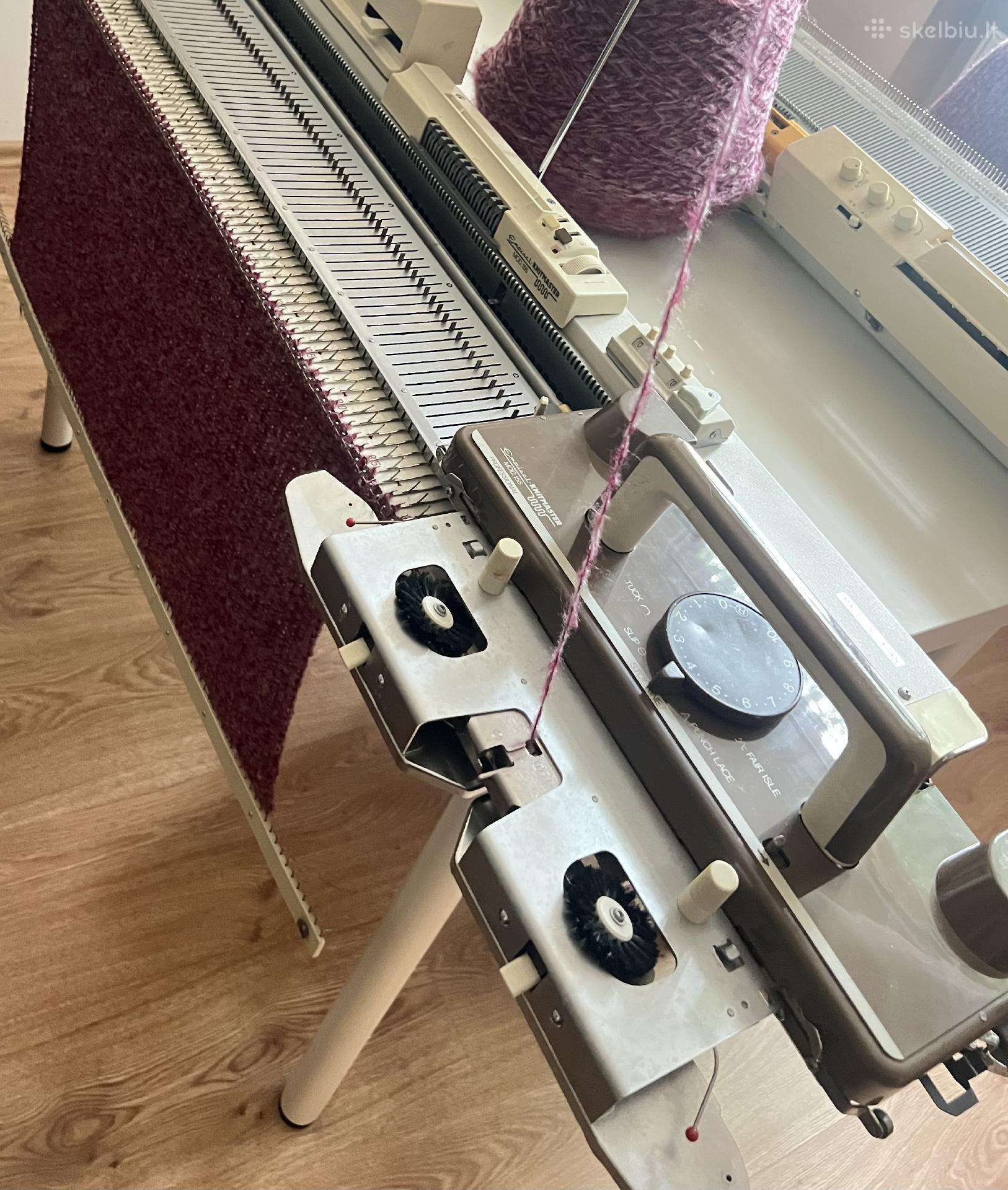 Knitmaster (silver reed) Sk155 mezgimo mašina
