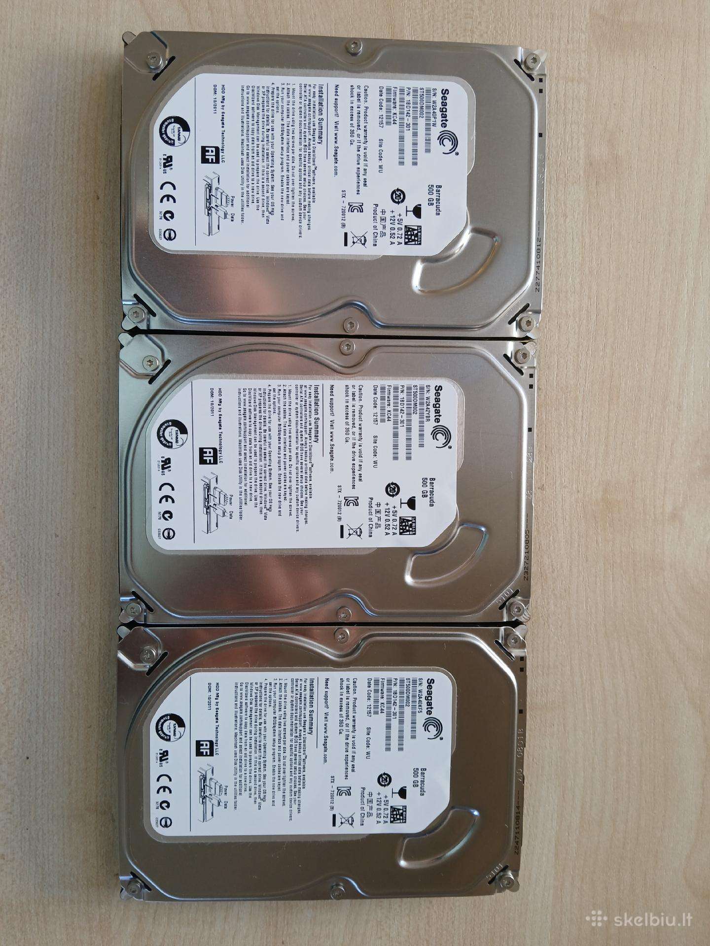 Parduodu Seagate Barracuda 500 GB diskus