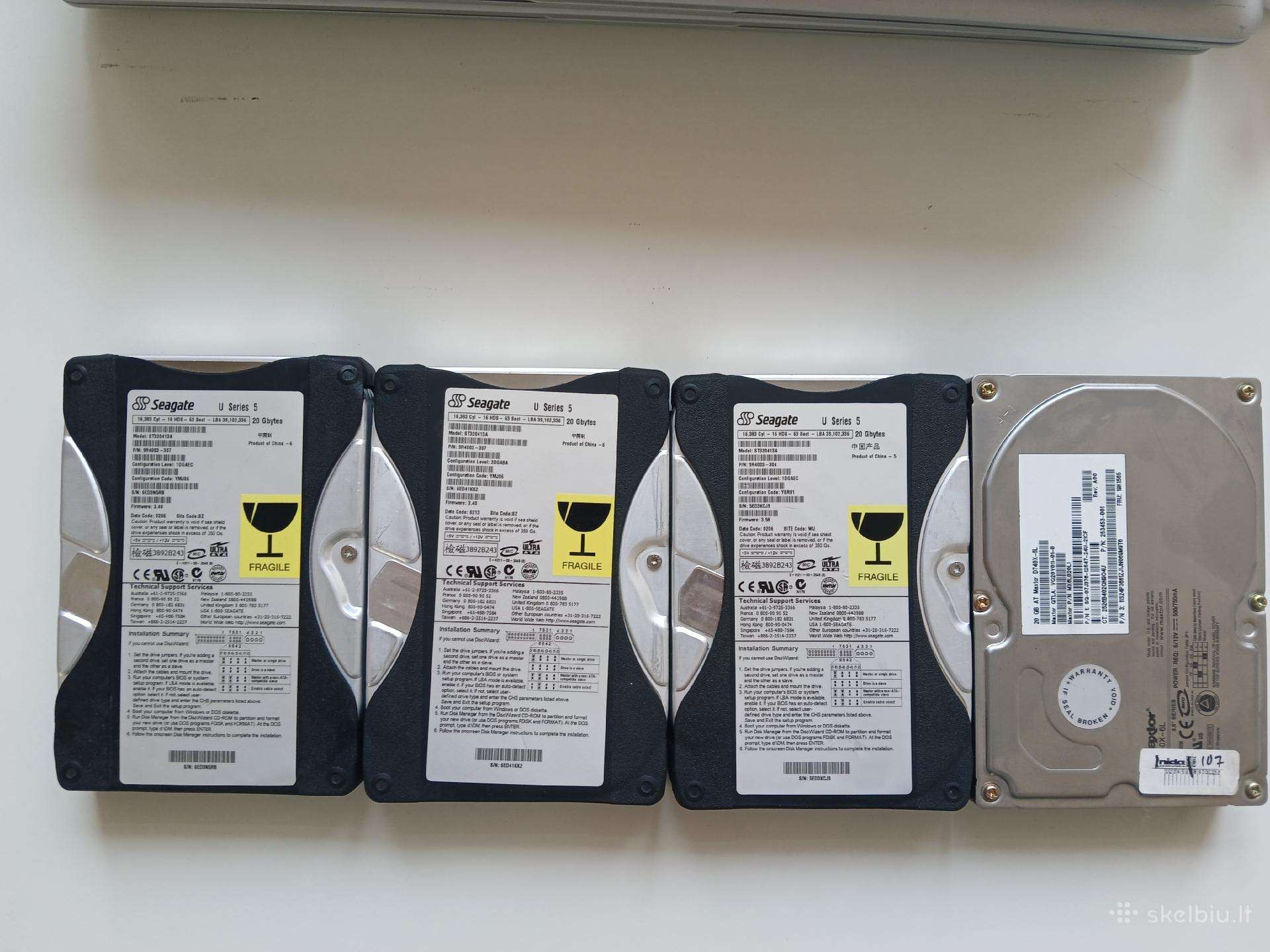 Retro Ide 20 GB –Seagate / Maxtor