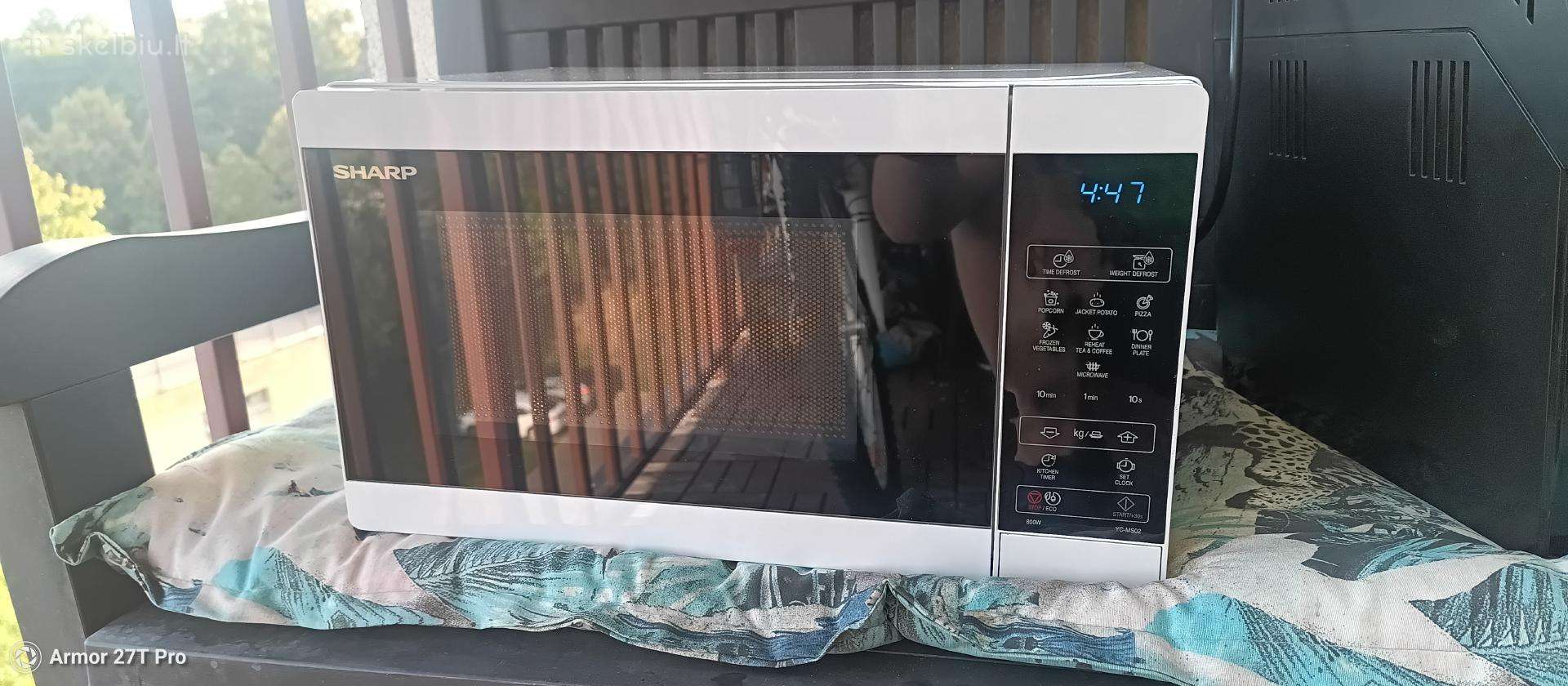 Mikrobangu krosnele Sharp yc-ms02e-w