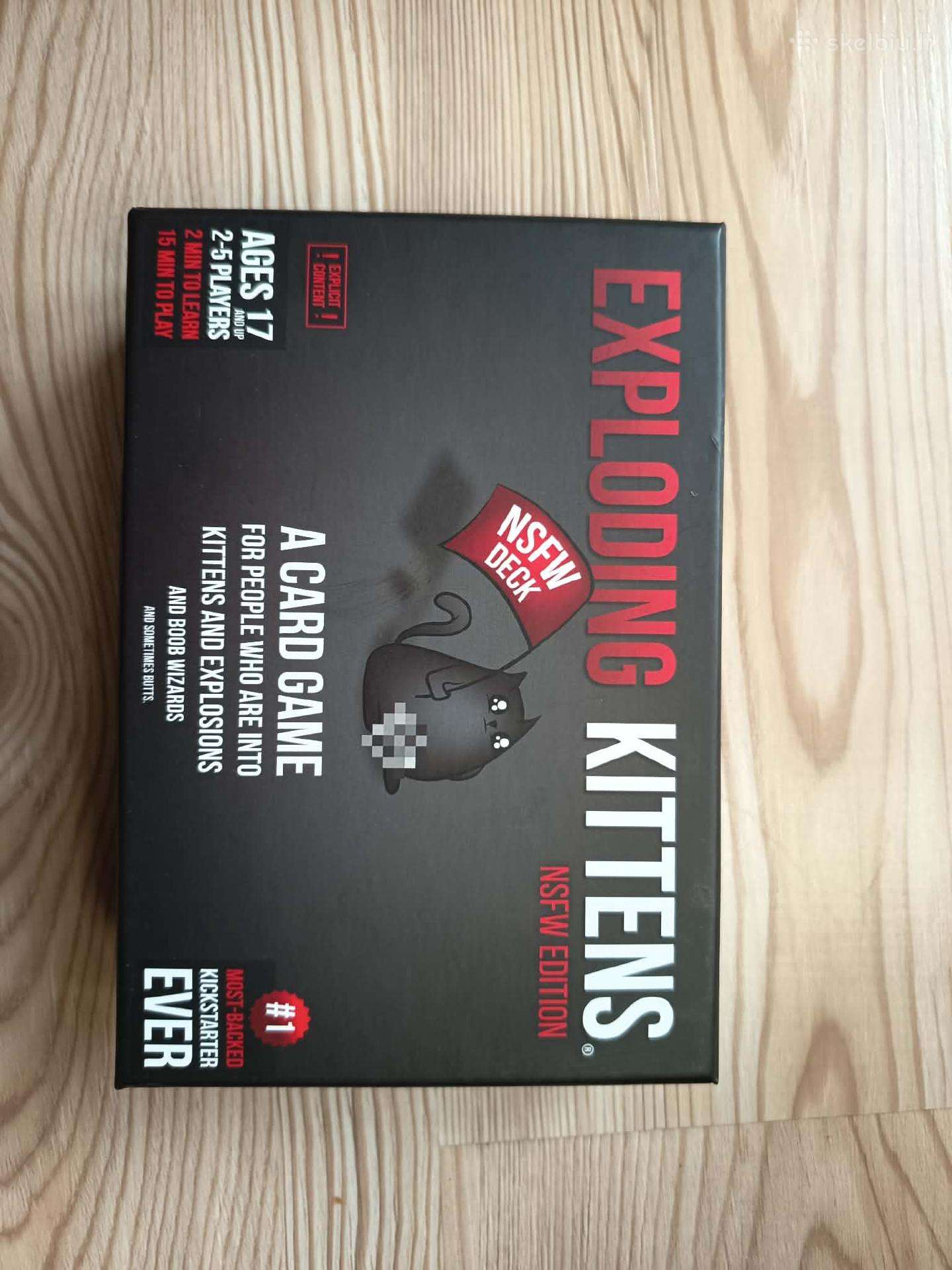 Exploding Kittens Nsfw - Stalo žaidimas