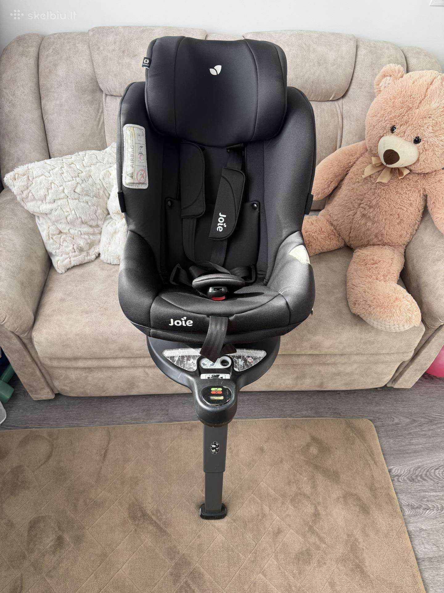 Automobilinė kėdutė Joie i-spin 360 Coal
