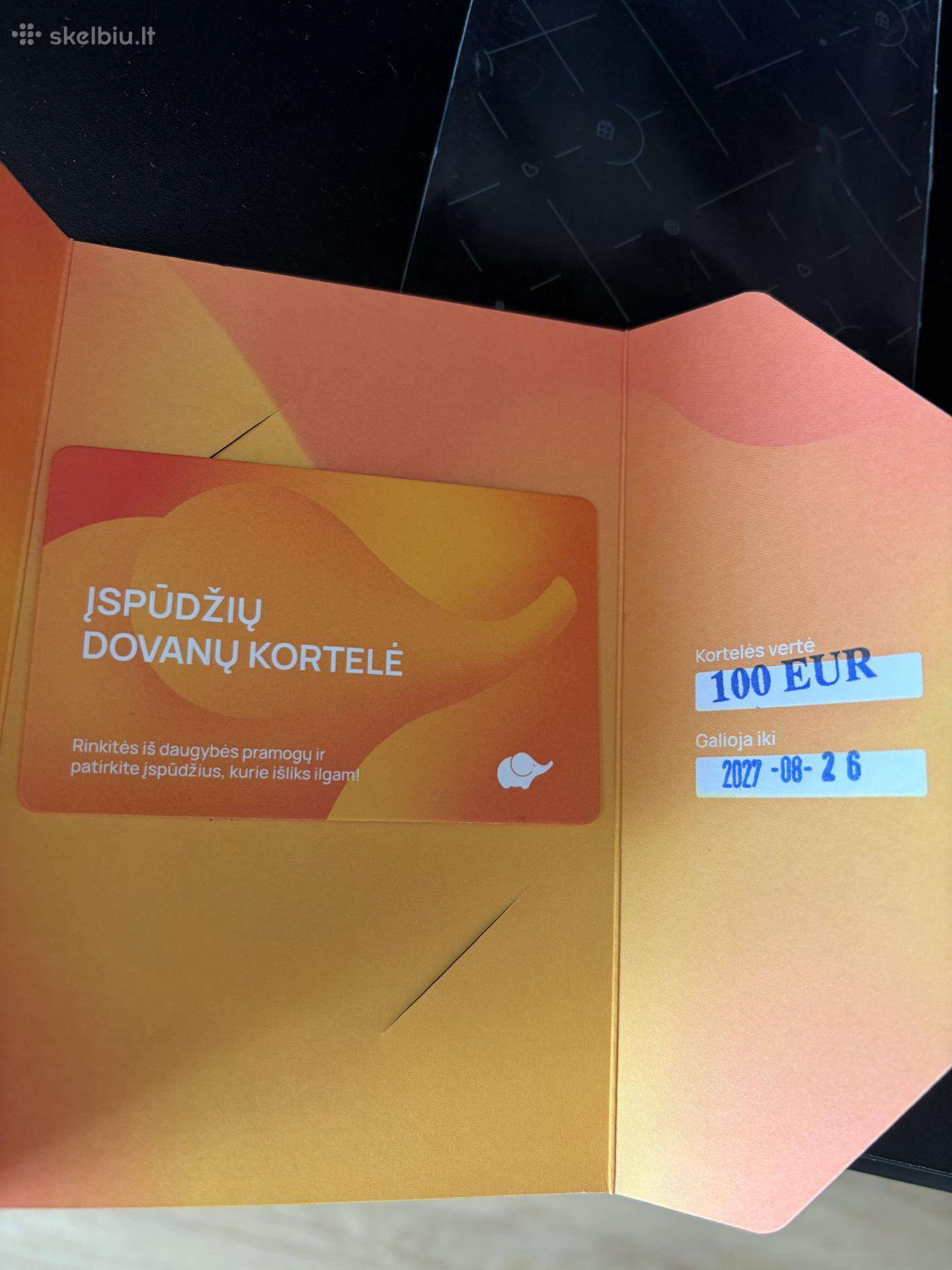 Gera Dovana 100eur dovanu kortele