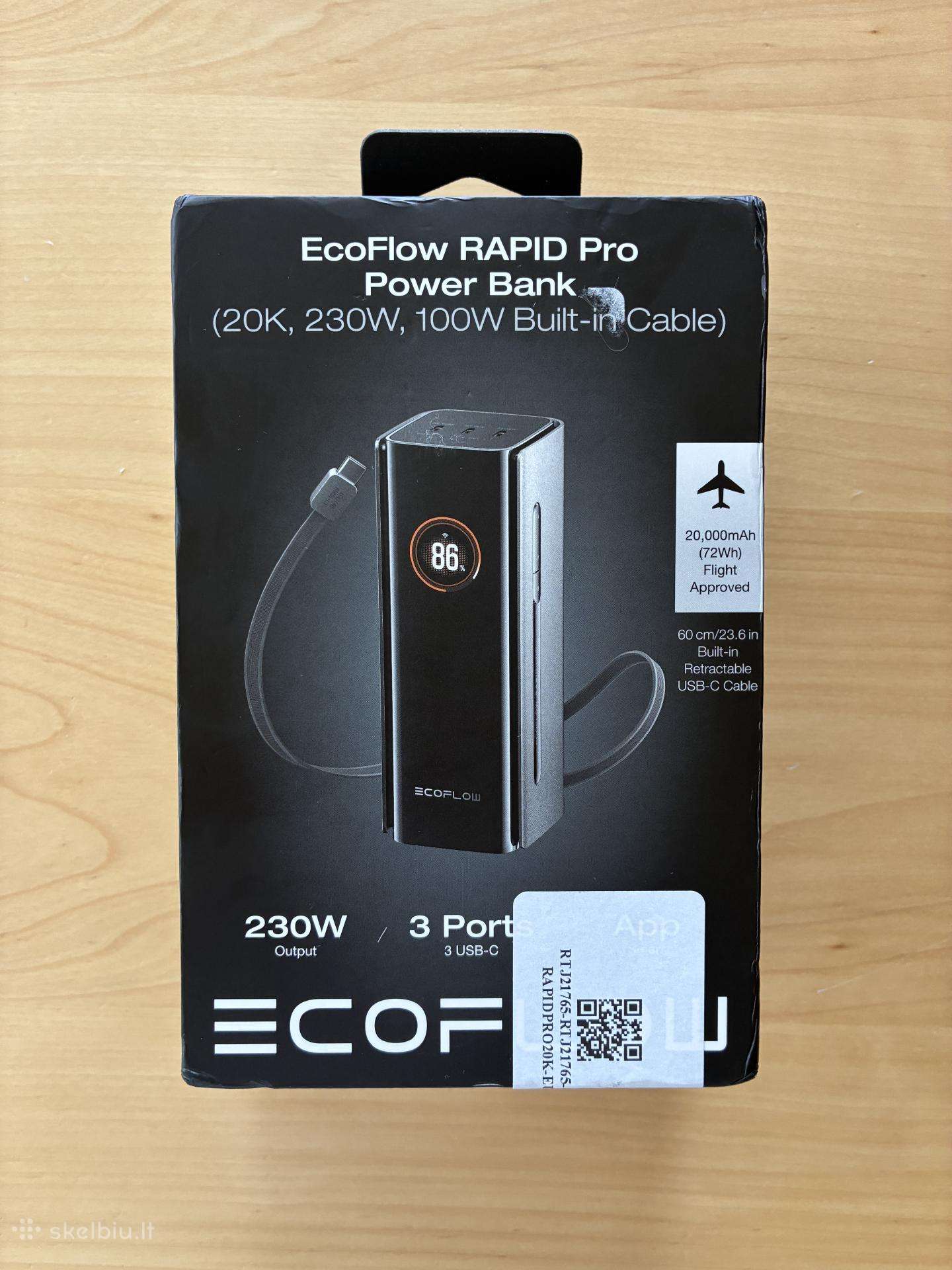 Ecoflow Rapid Pro 20000 mah 230 W
