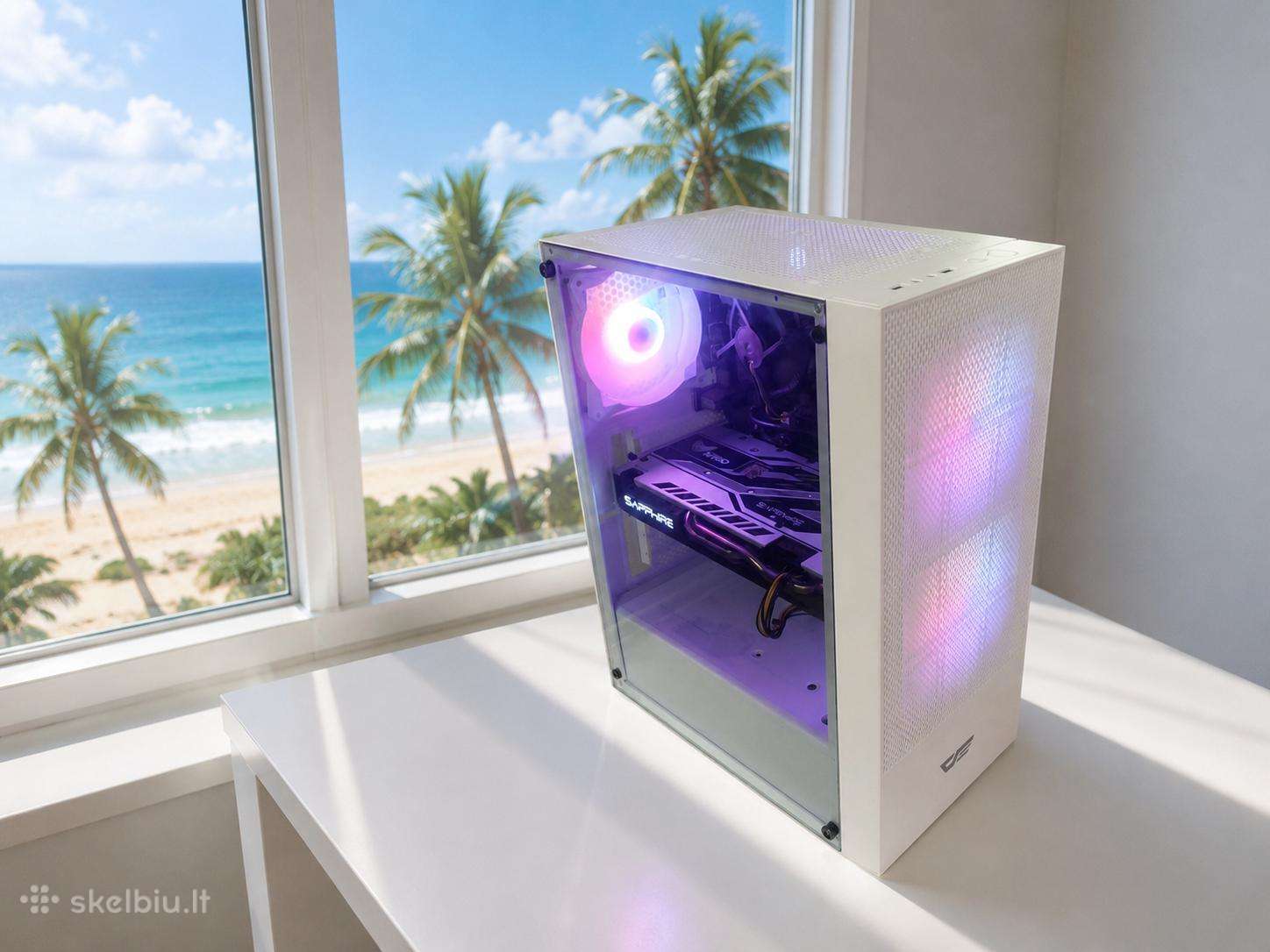 Žaidimų kompiuteris Xeon i7, Rx 580