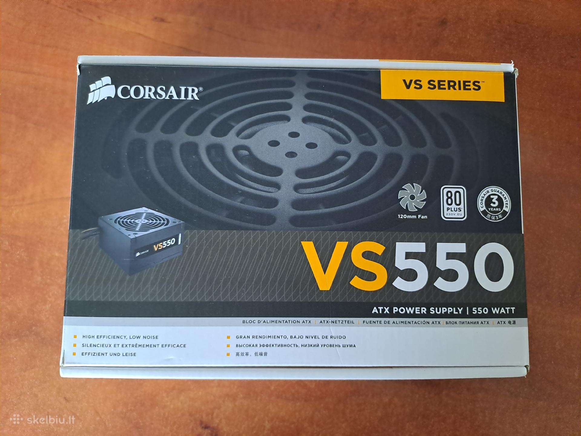 Maitinimo blokas Corsair Vs550 550w