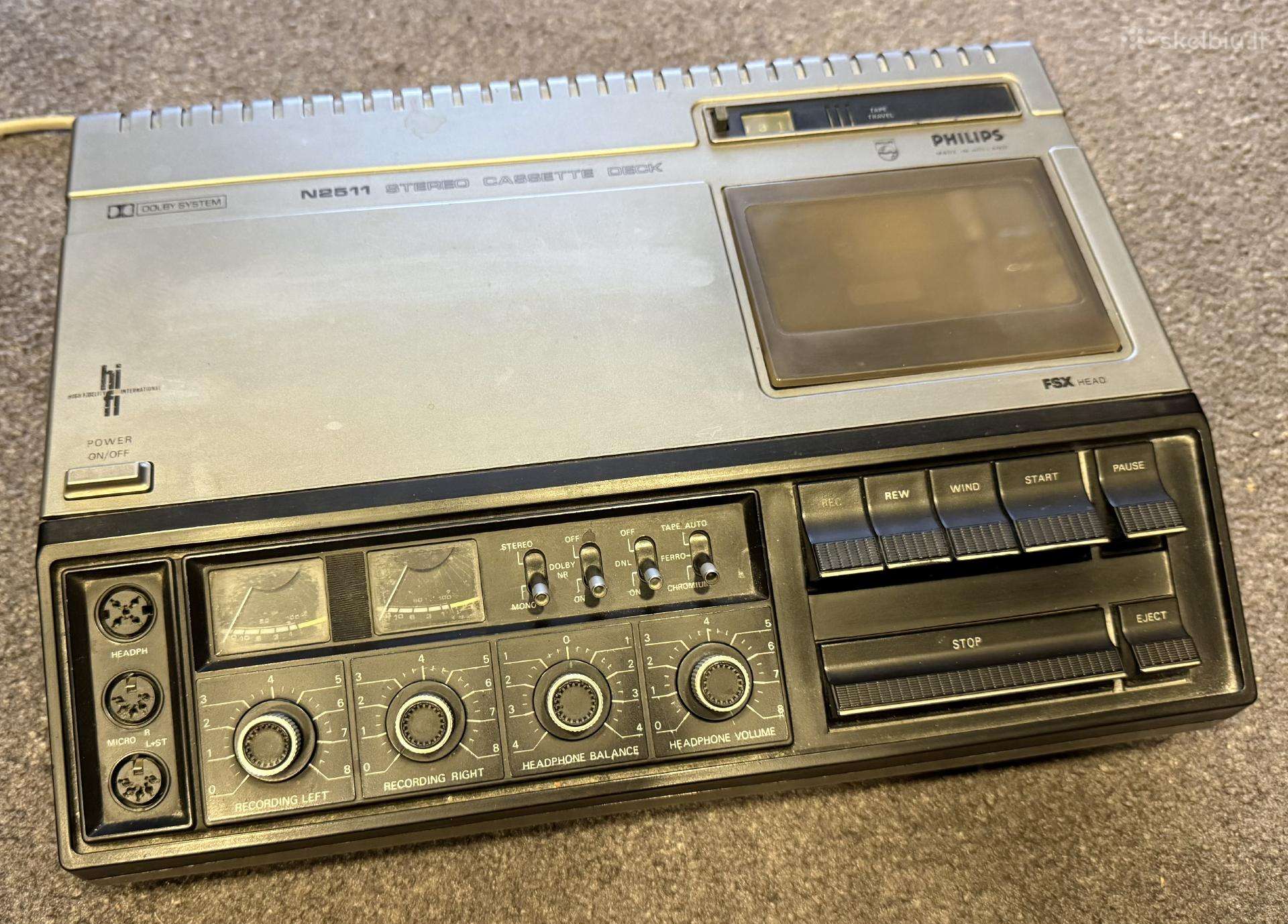 Philips n2511 kasetinė deka