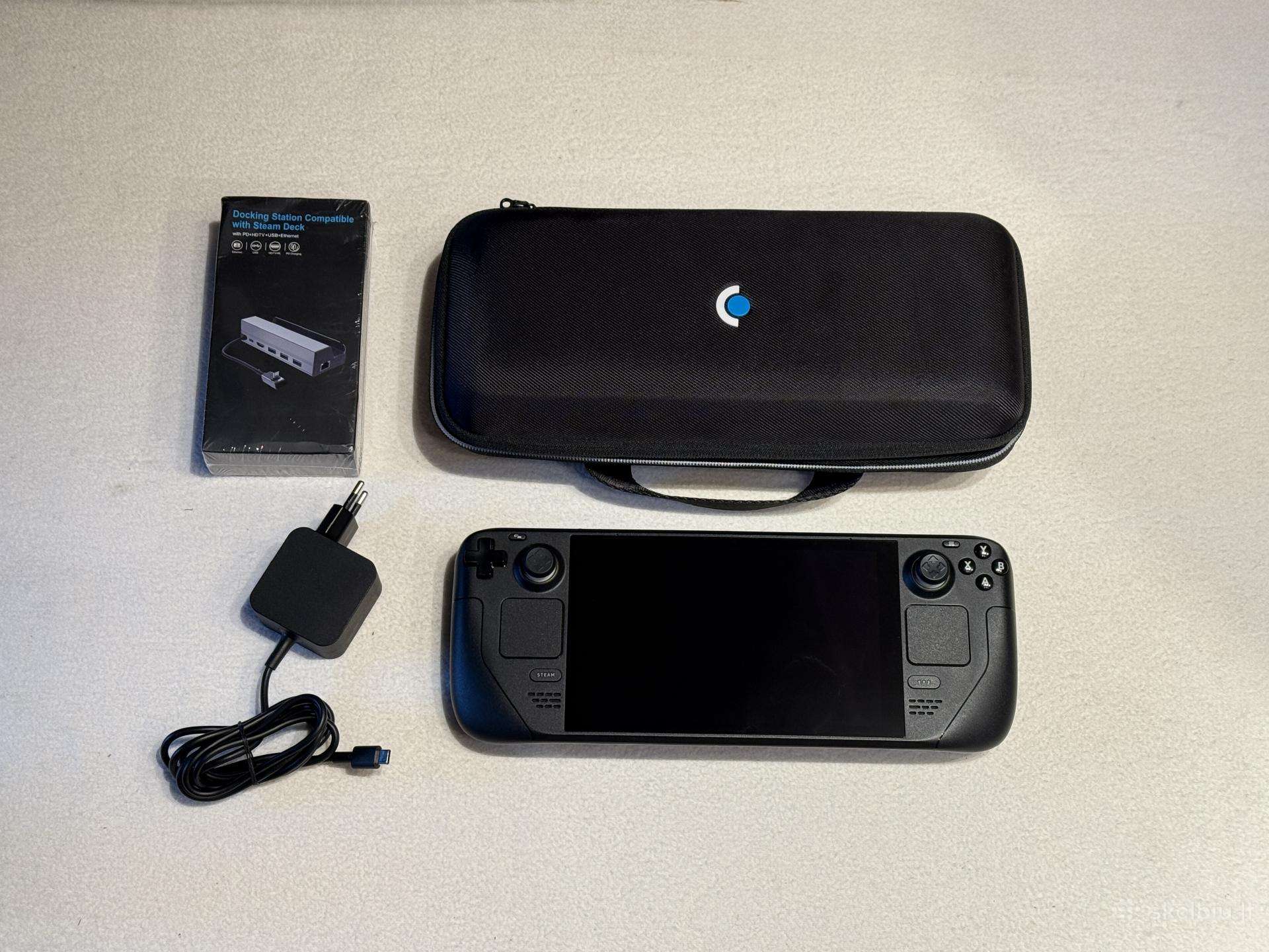 Steam Deck LCD 512gb 512 GB + Dock Kaip naujas