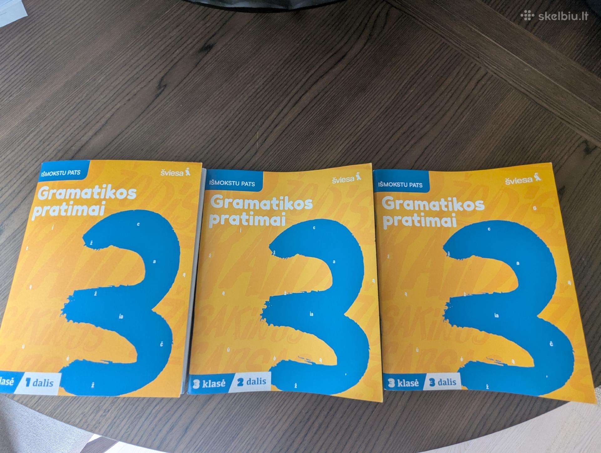 Gramatikos pratimai 3 klasė