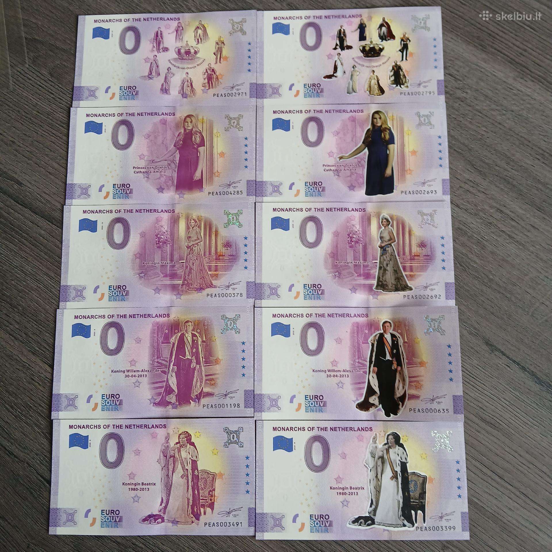 2020 m. 0 eurų banknotas