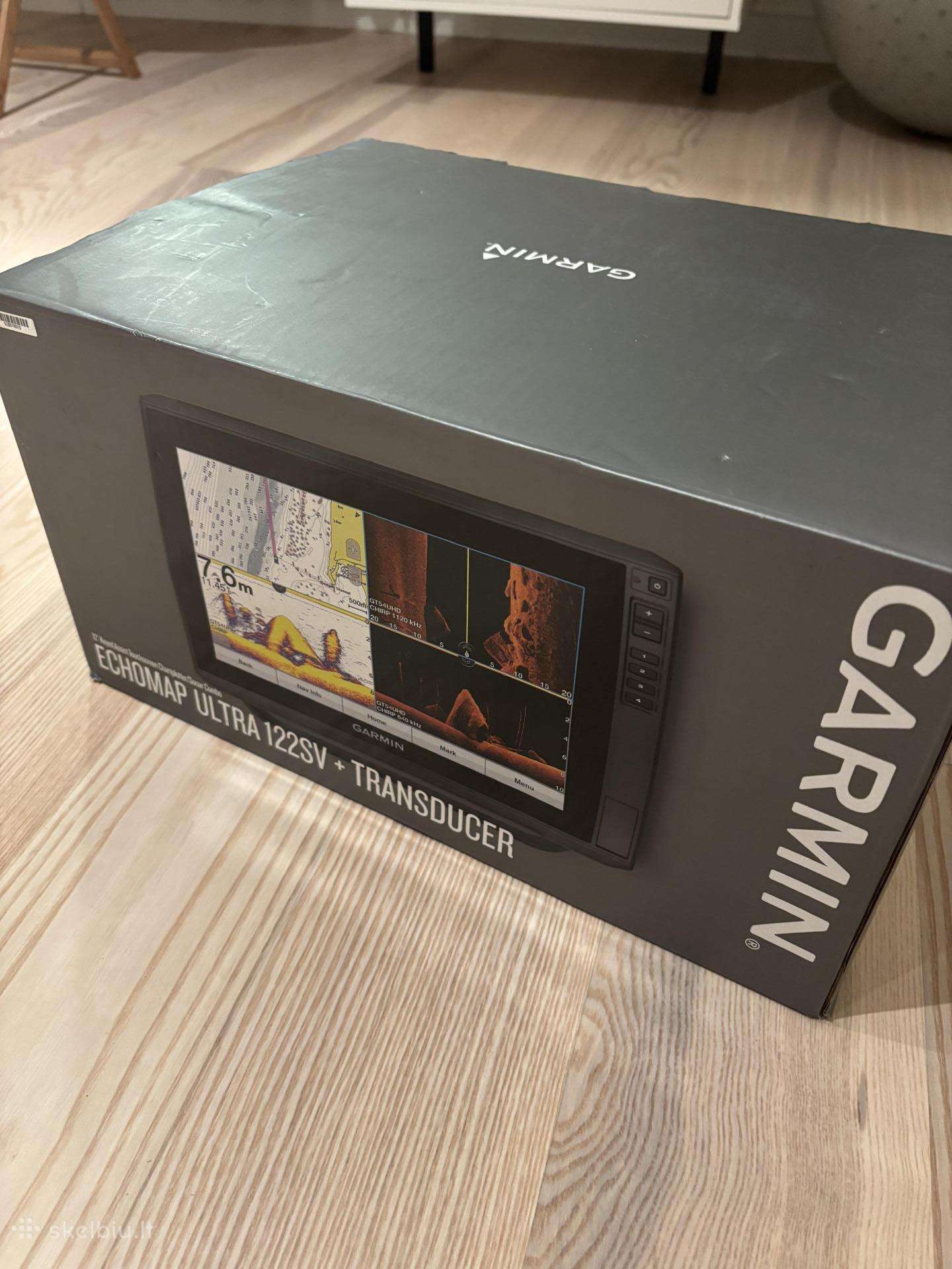 Echolotas Garmin Echomap Ultra 122sv + trancducer