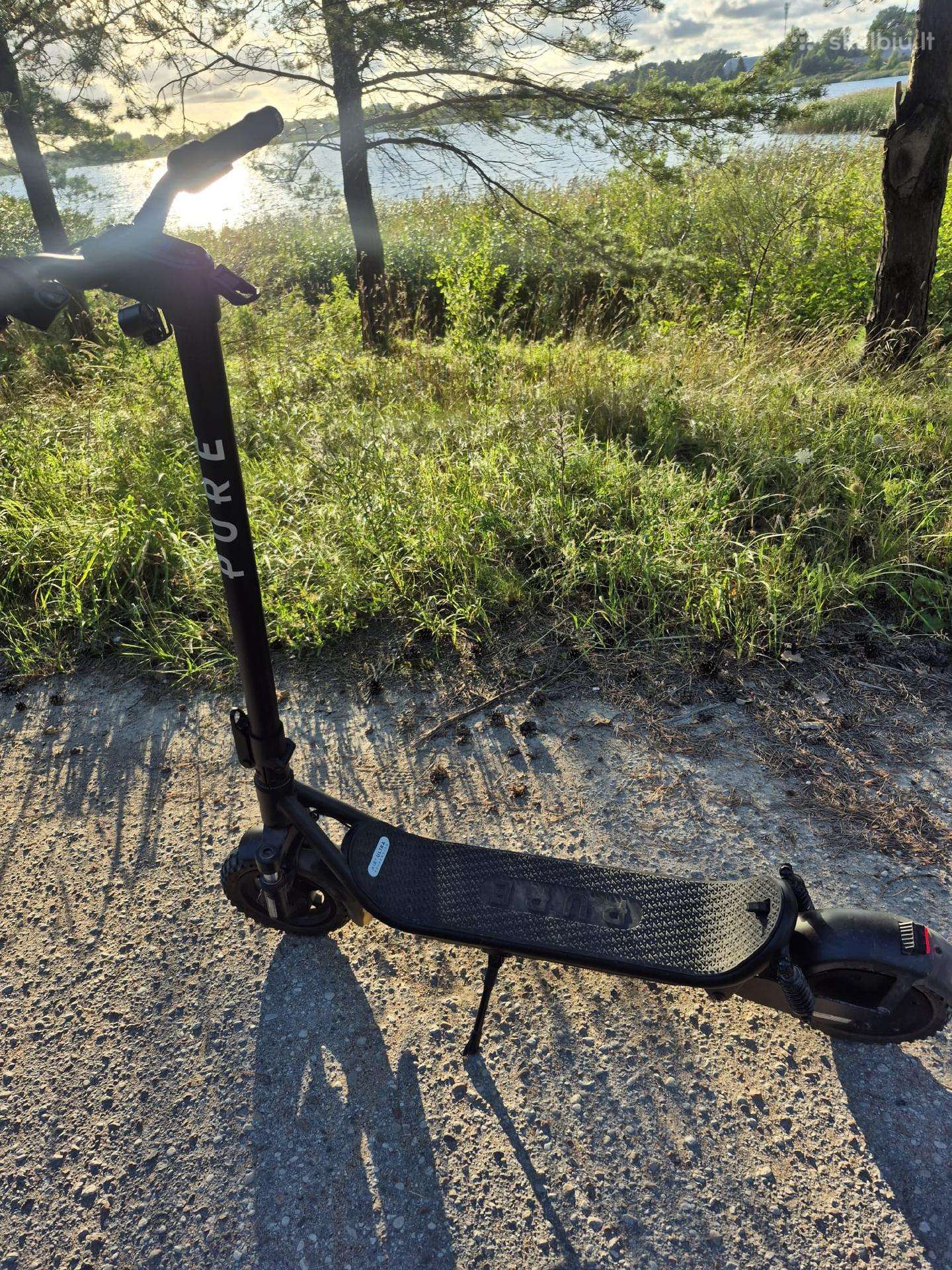 Pure elektrinis paspirtukas. Mažai Naudotas.