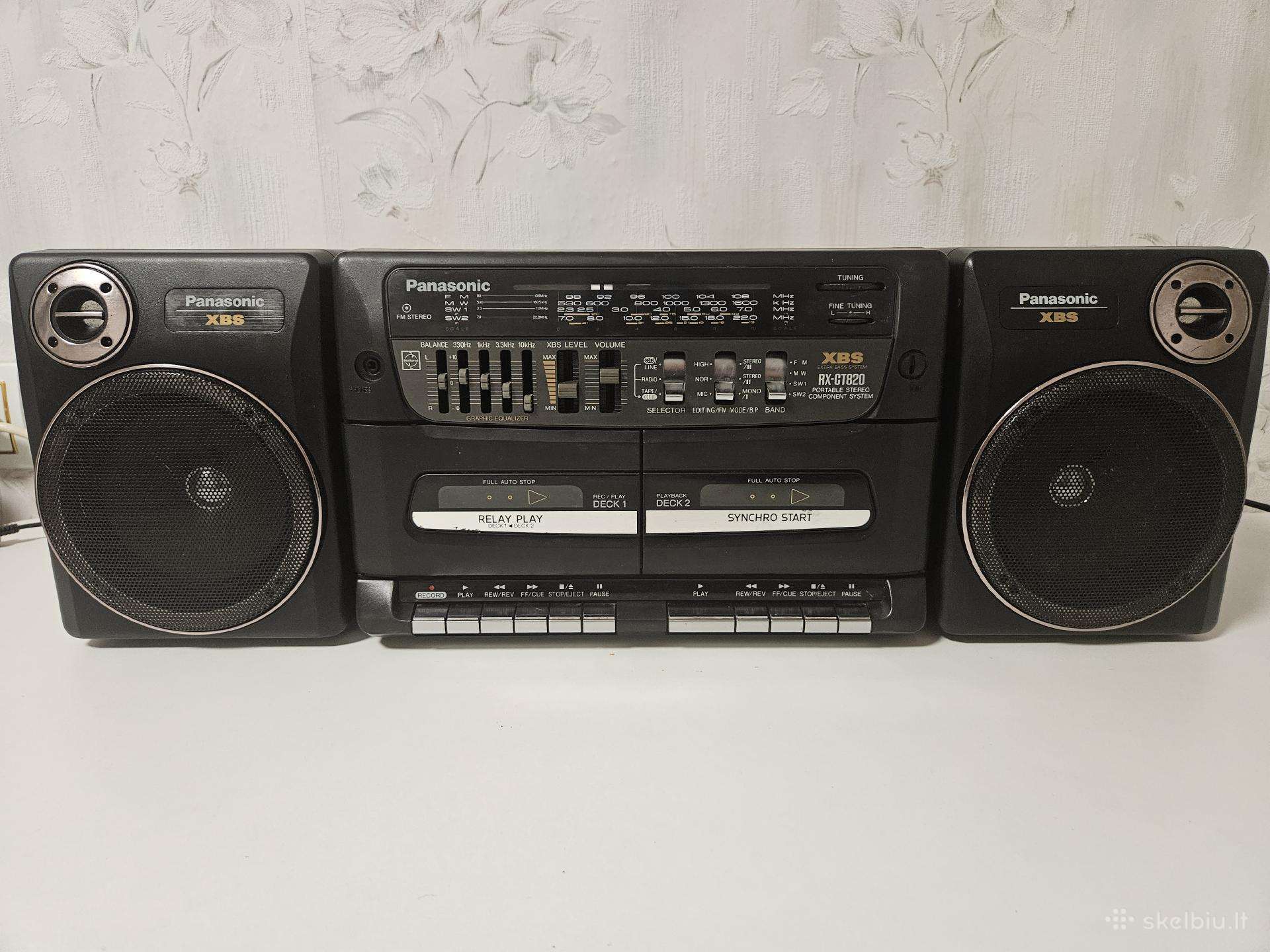 Magnetofonas Panasonic Rx-ct820