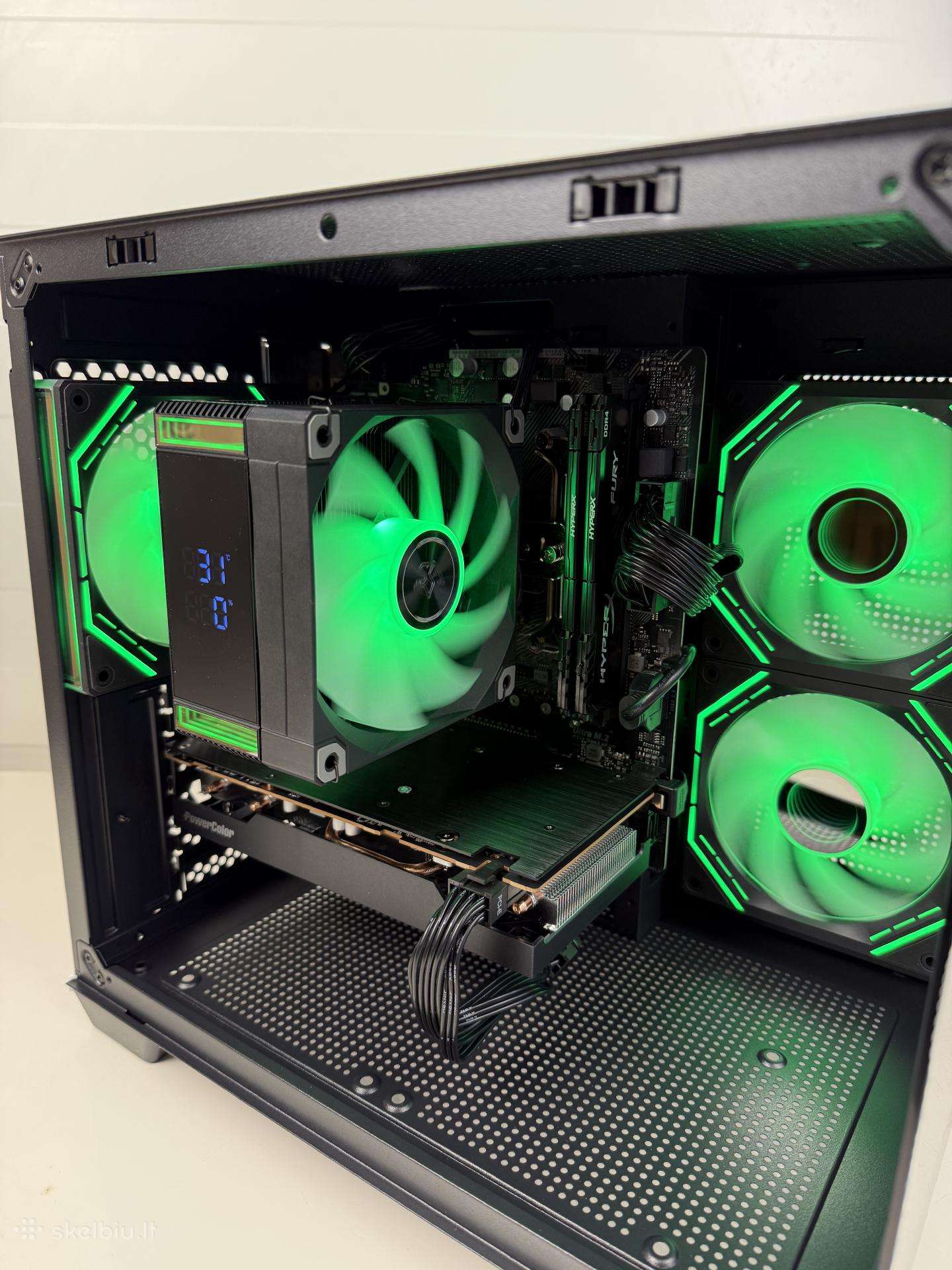 Naujas Žaidimų Kompiuteris Rx 7600 Ryzen 5 5500