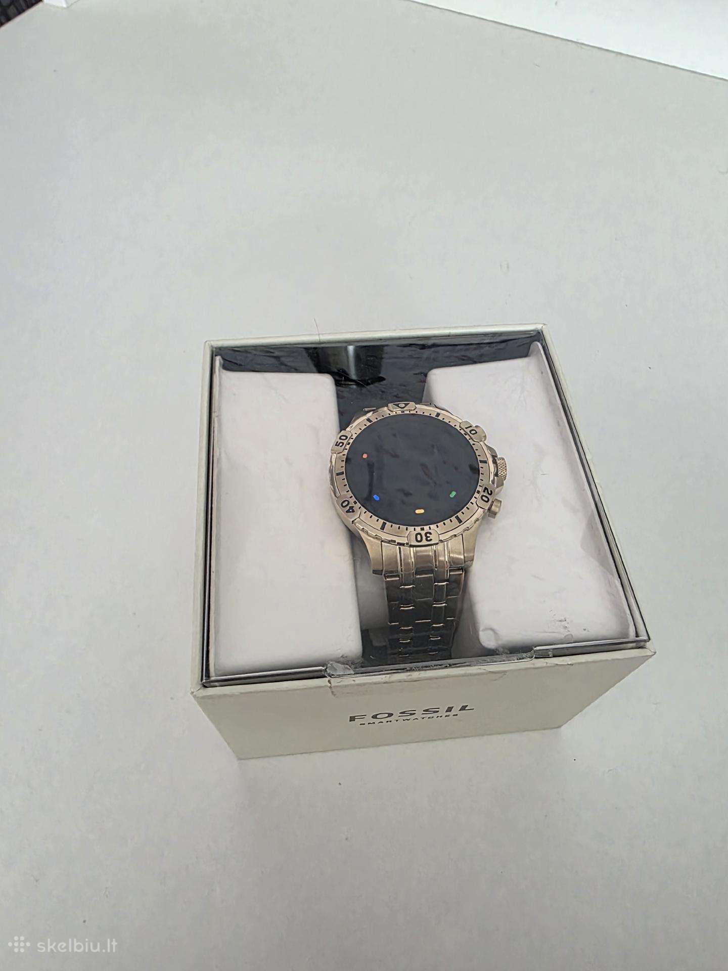 Laikrodis Fossil Gen 5 Garrett Hr Gold-tone