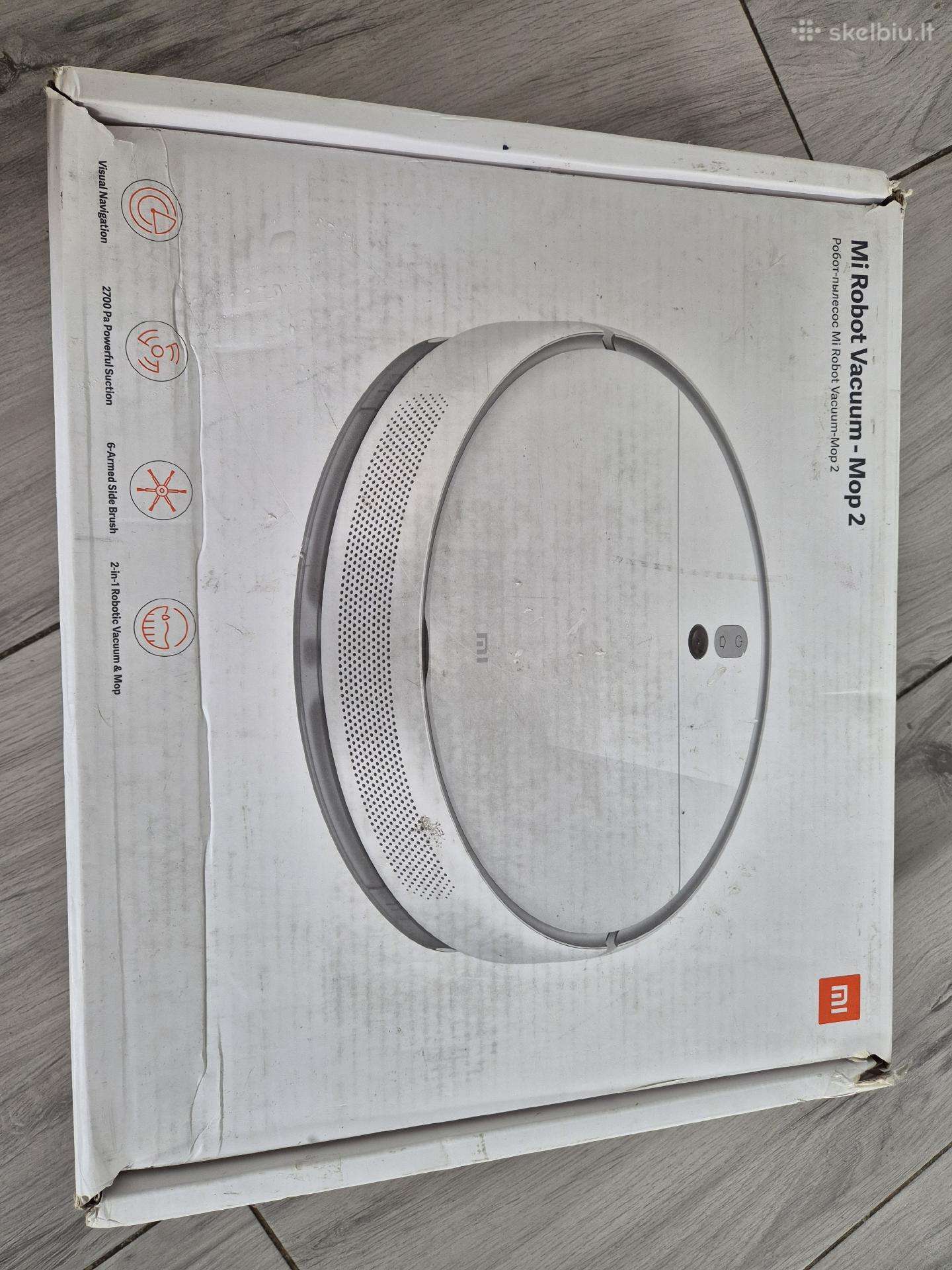 Naujas Xiaomi Mi Robot Vacuum-mop 2.