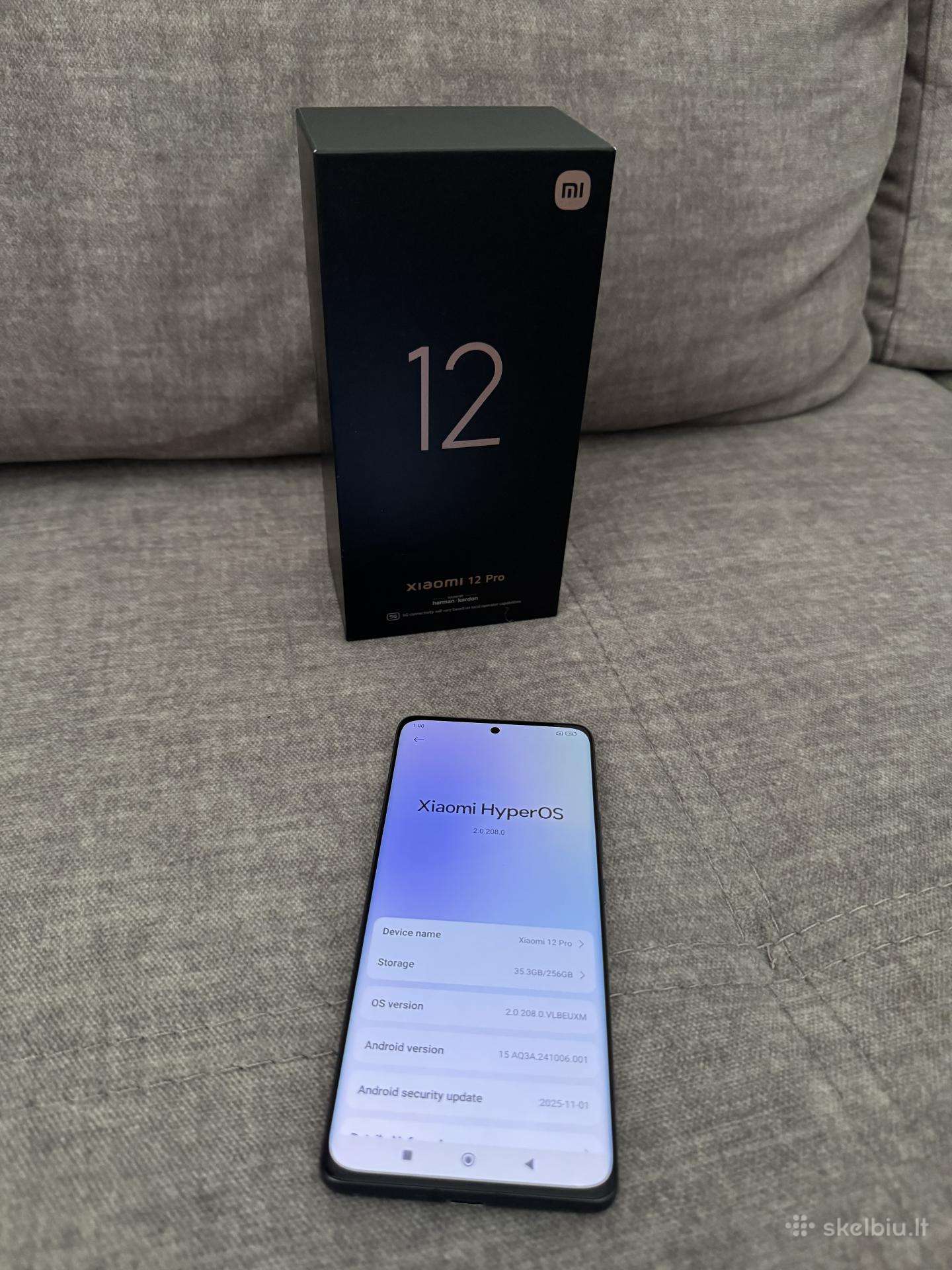Xiaomi 12 Pro Gray 12gb RAM 256gb Rom