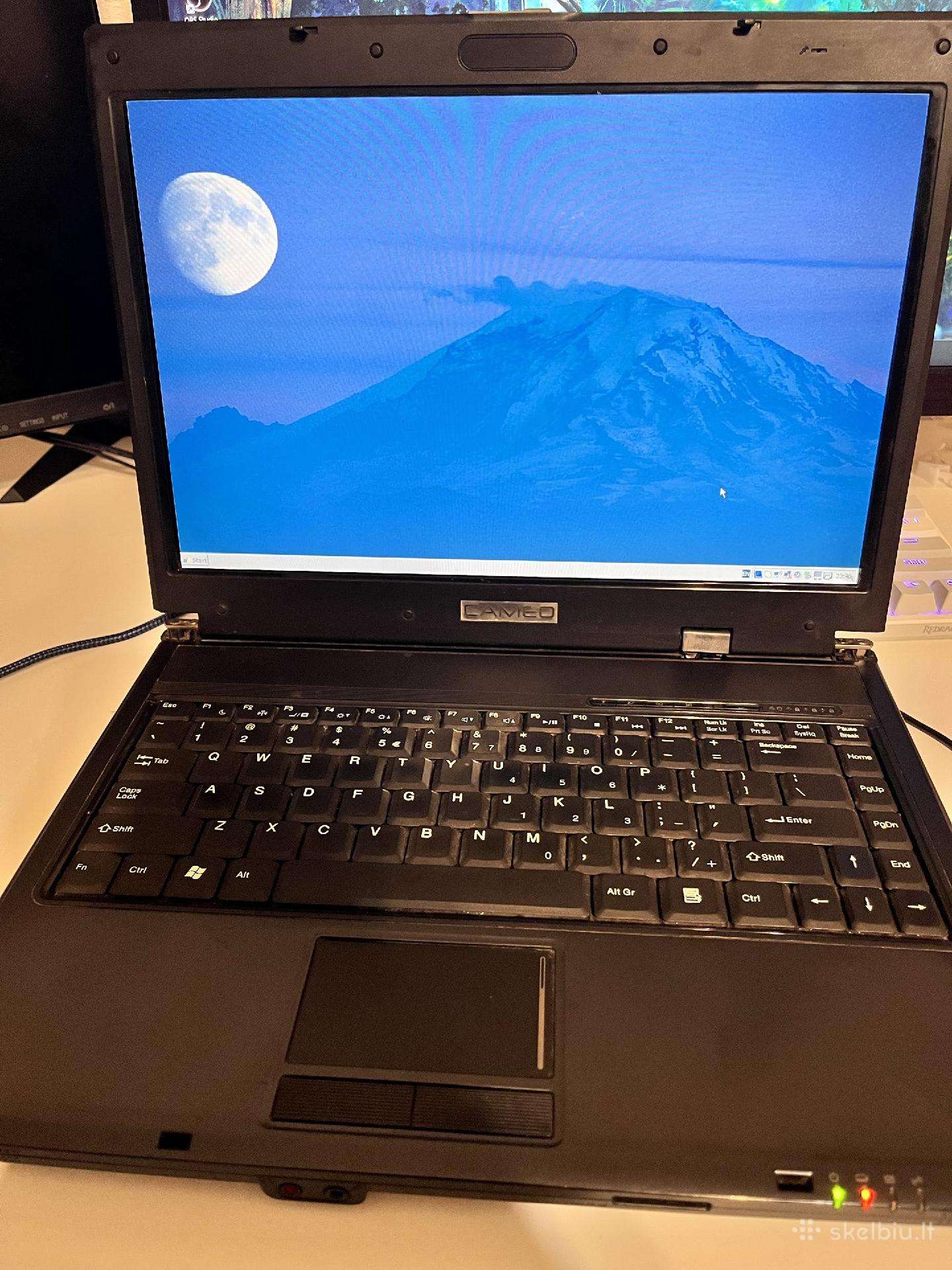 Cameo nešiojamas kompiuteris (Windows Xp)
