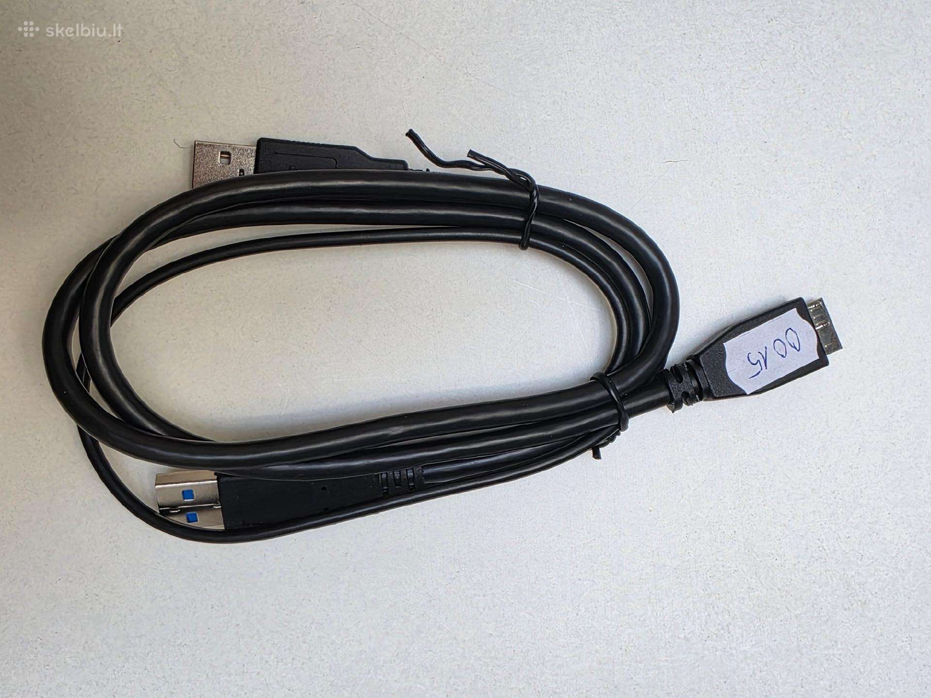 Usb-a (male) to Usb 3.0 Micro-b (male, HDD) 0,7