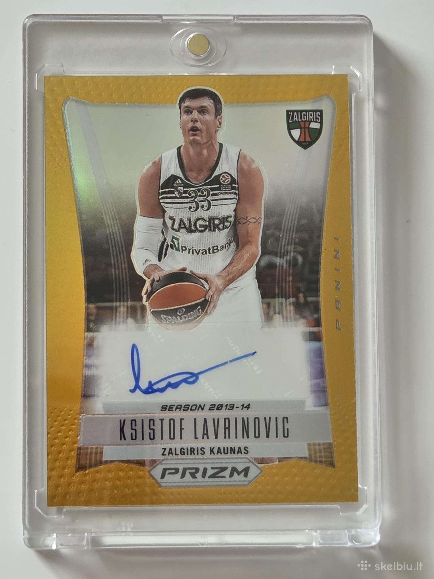 2023-24 Euroleague Ksistof Lavrinovic Auto /10