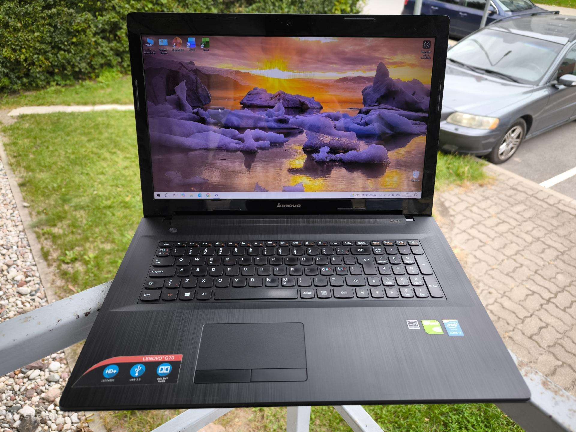 Lenovo i7/17,3"/16gb/500gb SSD/w10