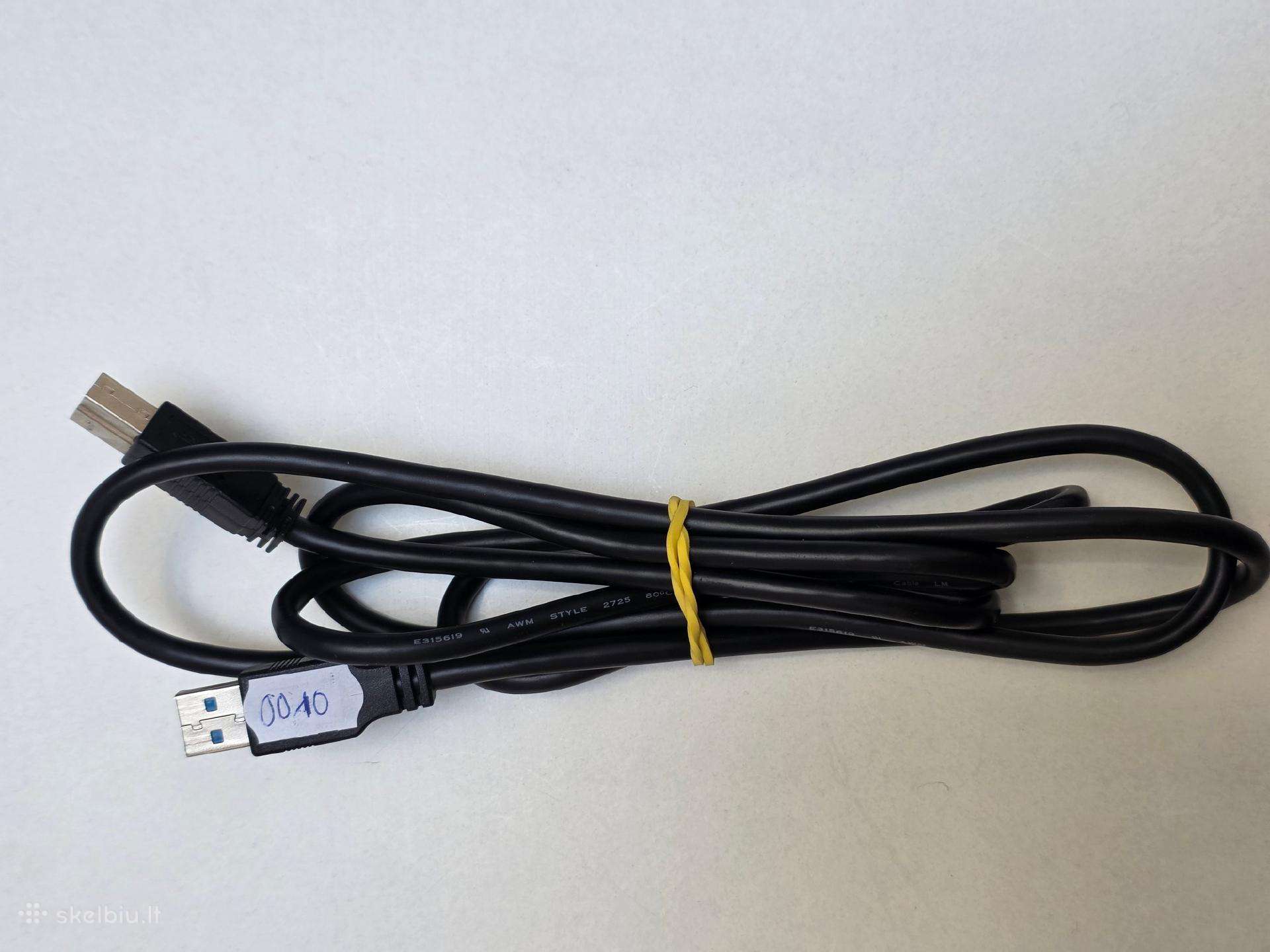 Usb-a (male) to Usb-b (male, spausdintuvams) 1,8