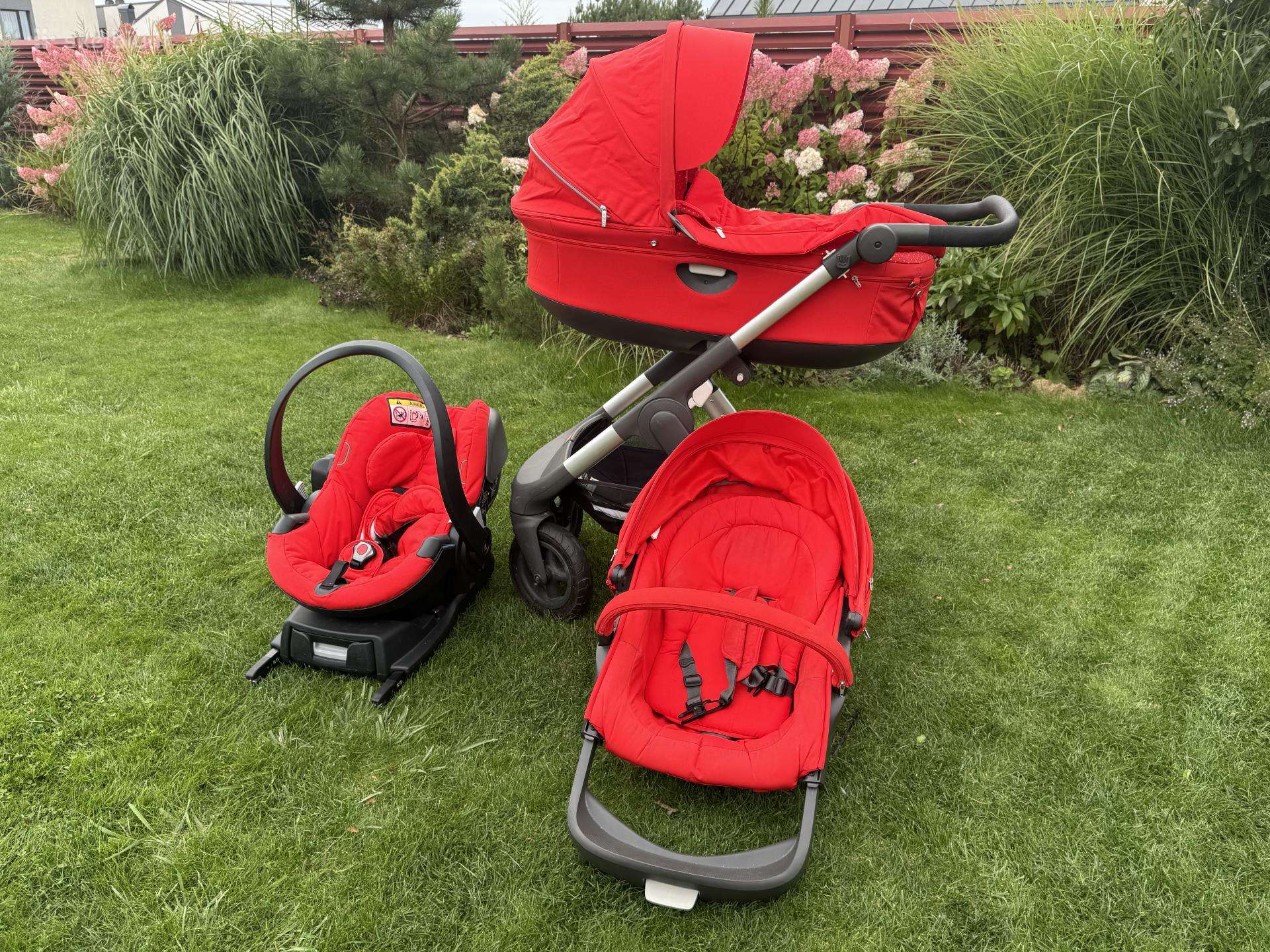 Stokke Trailz 4 in 1 su pūkiniu vokeliu