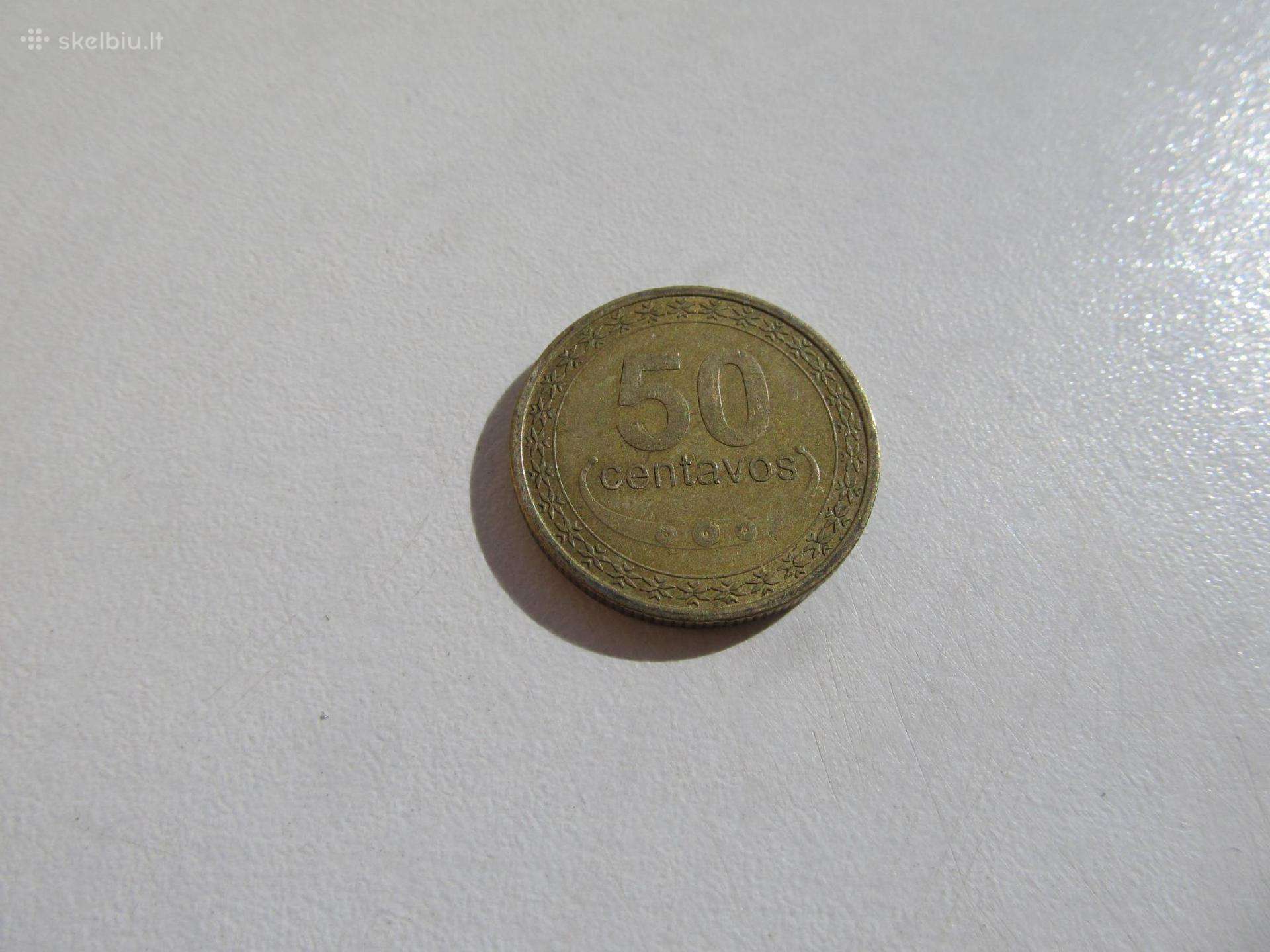 50 centavos , Timoras , 2013