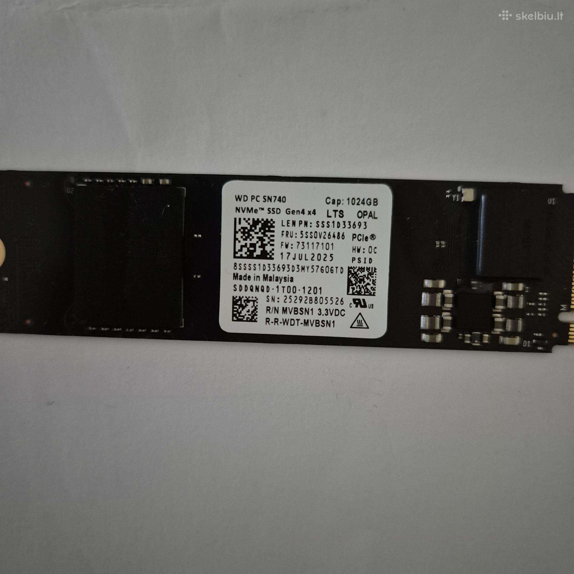 Parduodu 1tb M2 SSD