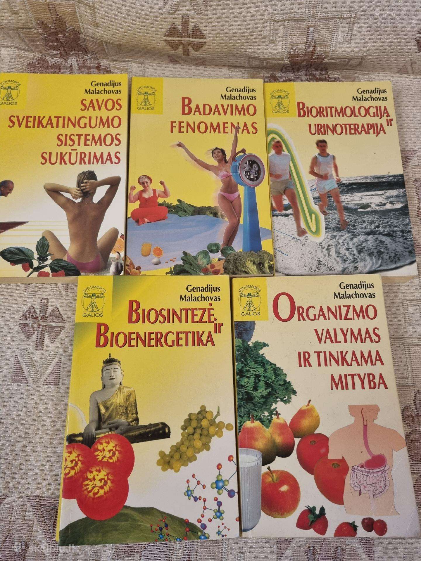 Genadijus Malachovas 5 knygos