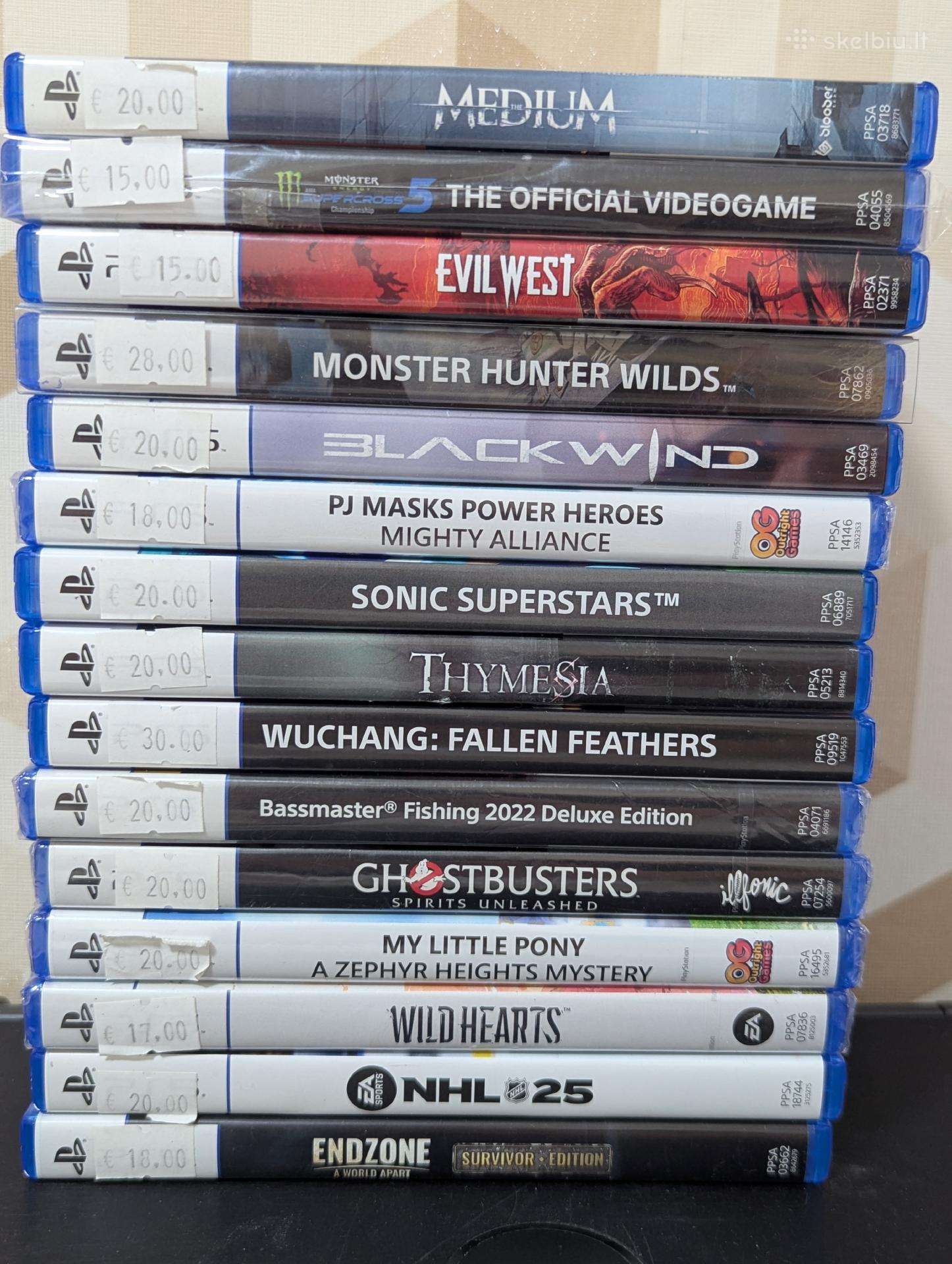 Gal tave sudomins Playstation 5 žaidimai