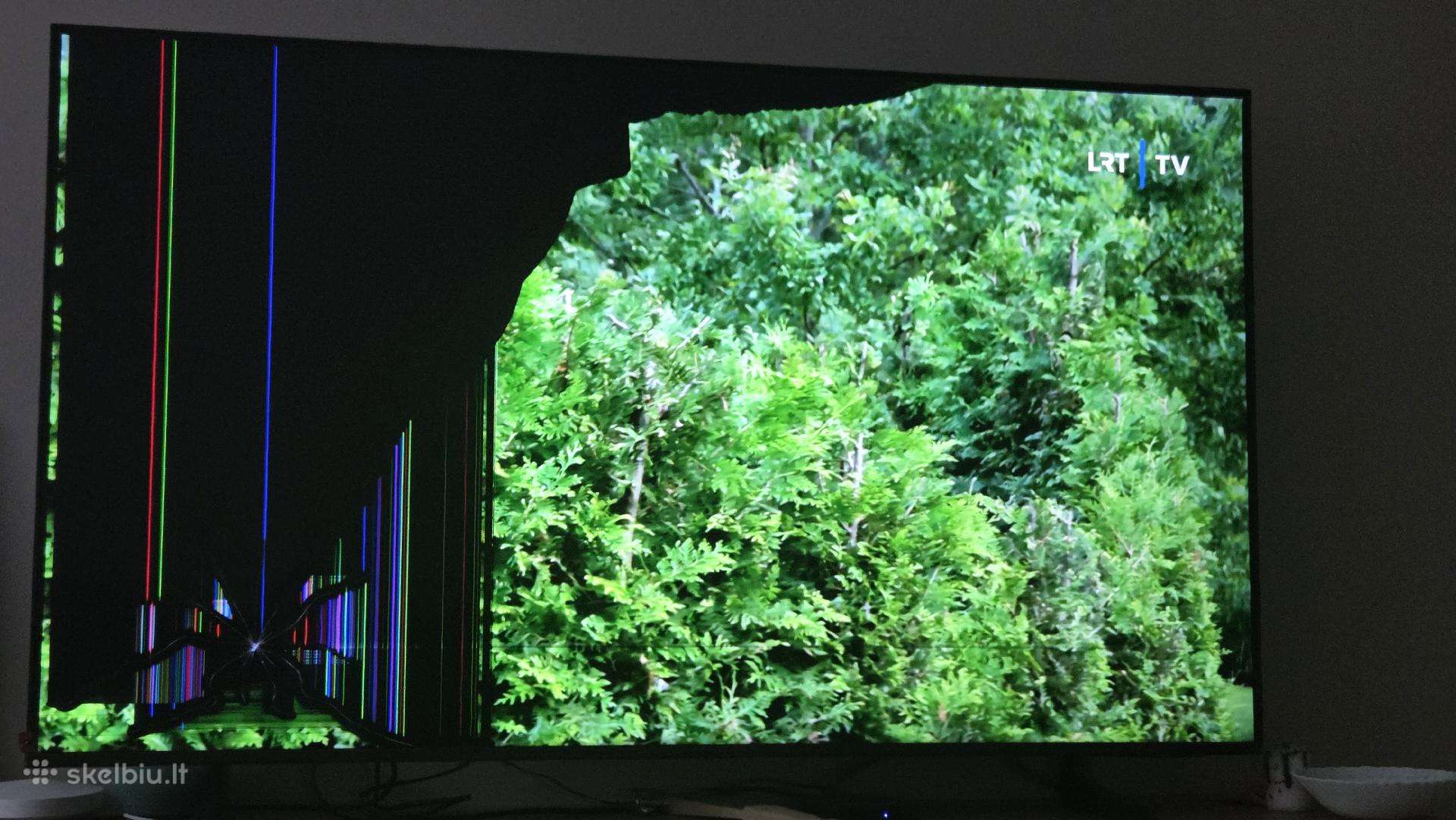 Sudužęs Samsung Qe55q80a dalims