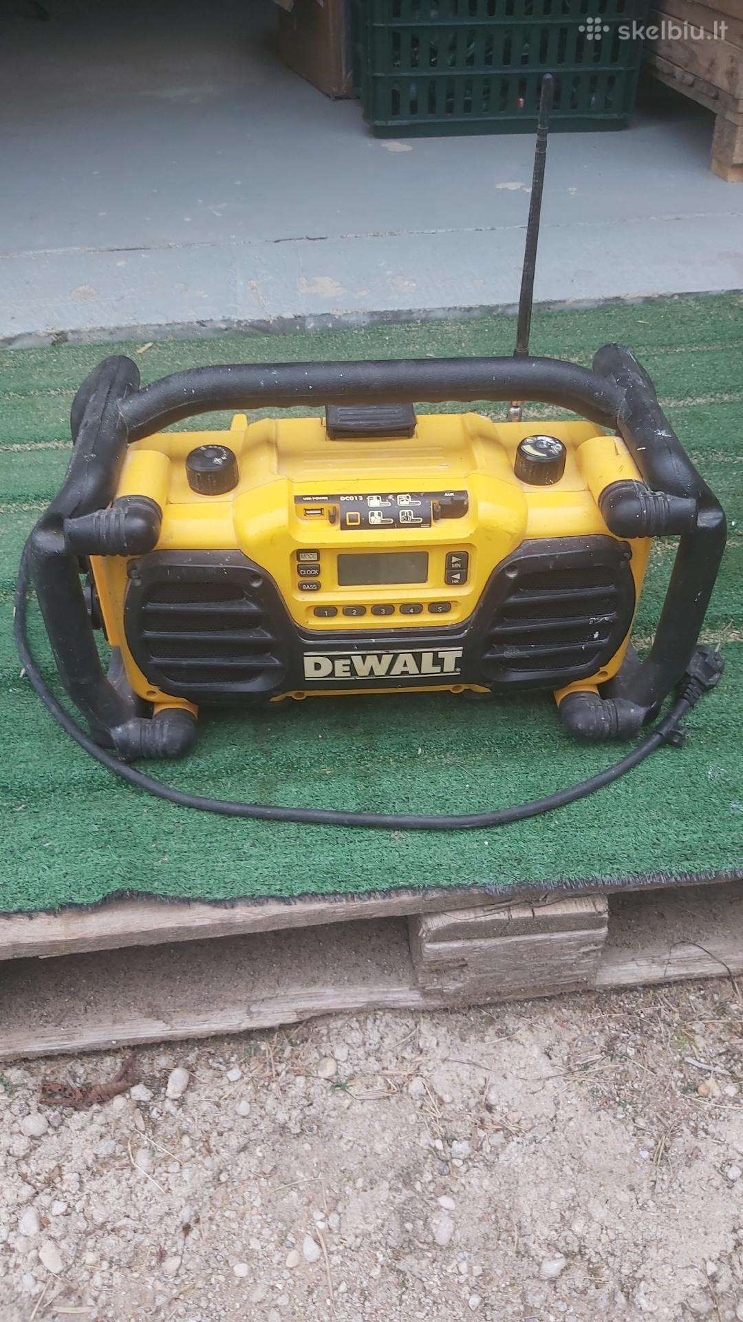 Statybinis radijas Dewalt