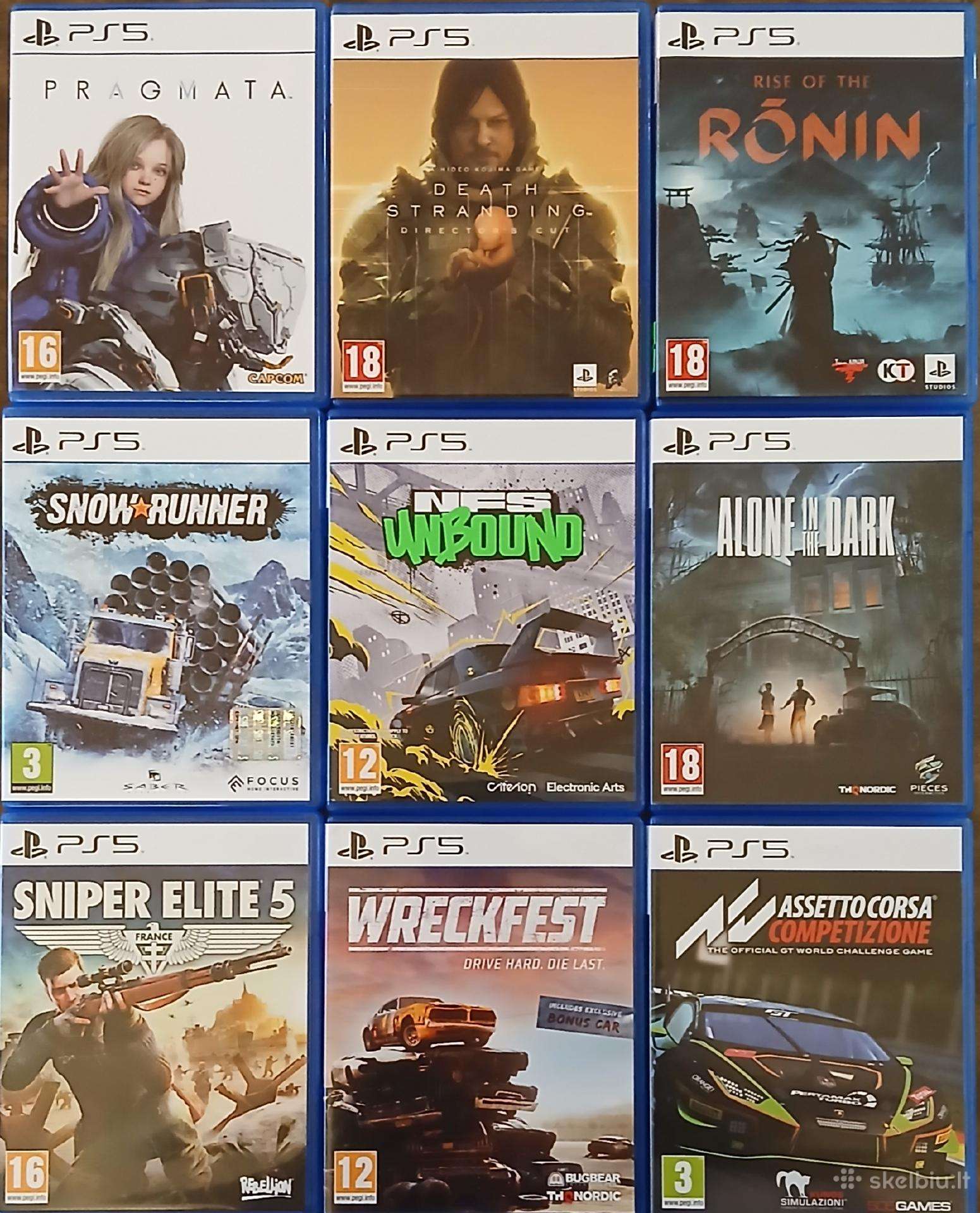 Ps5 žaidimai