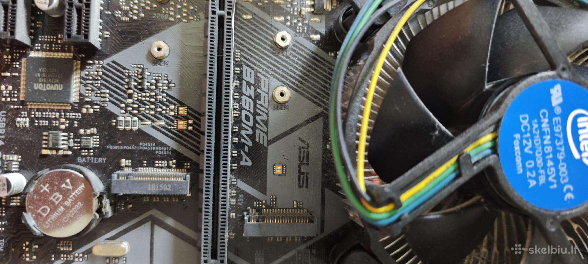 Asus Prime B360m-a + i8400 +16gb RAM