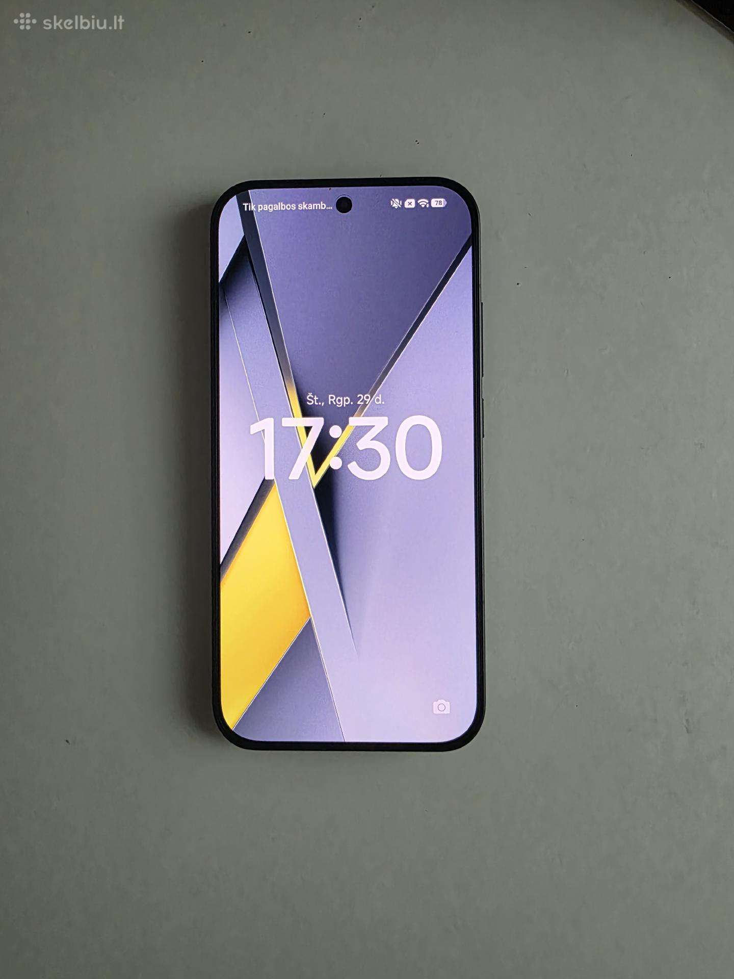 Parduodu apynaujį poco f8 pro 256gb juodas