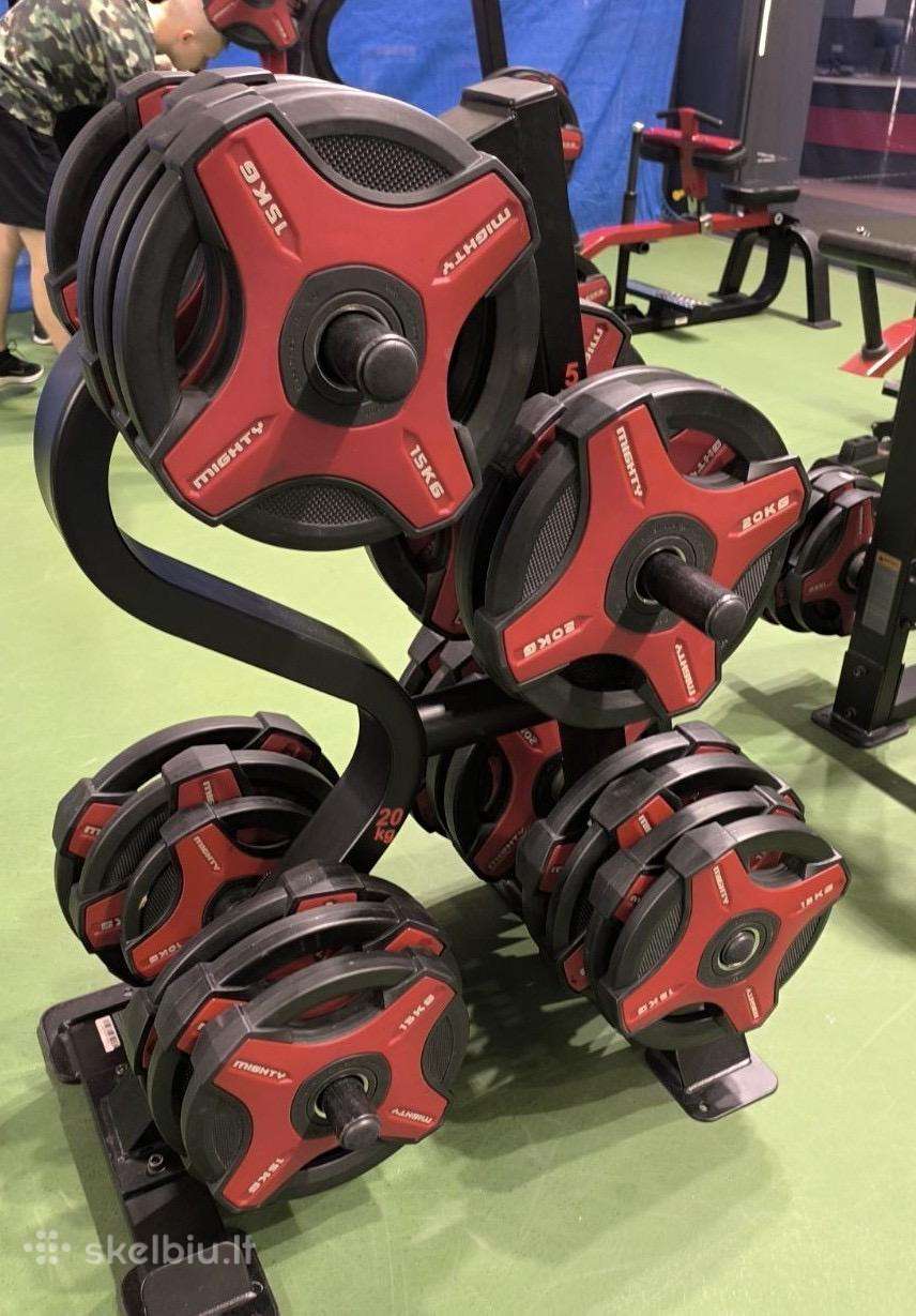 Gumuoti svoriai Mighty